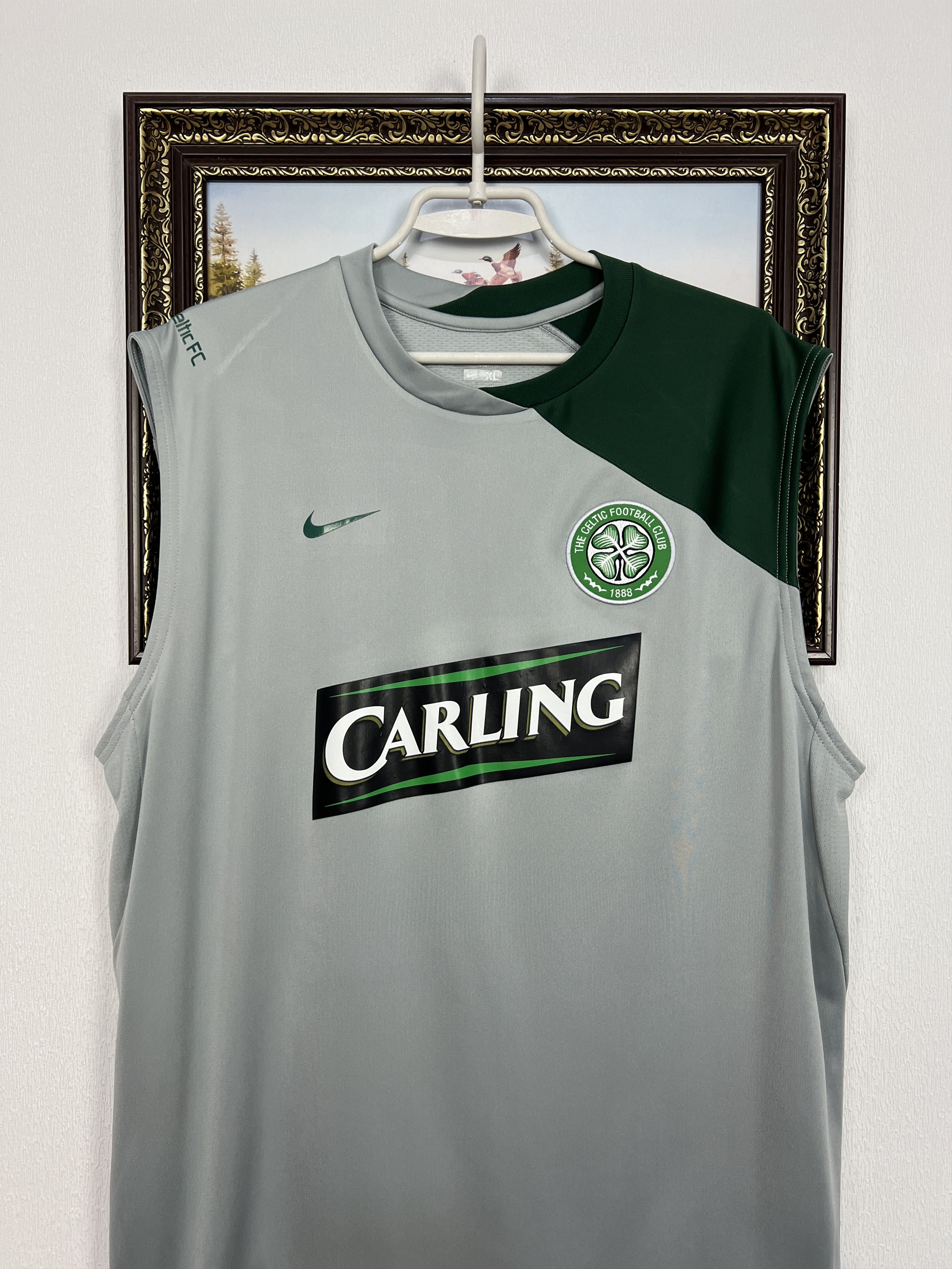 Nike Vintage Nike Celtic Football Train Shirt Vest Soccer Jersey Size US XL / EU 56 / 4 - 2 Thumbnail