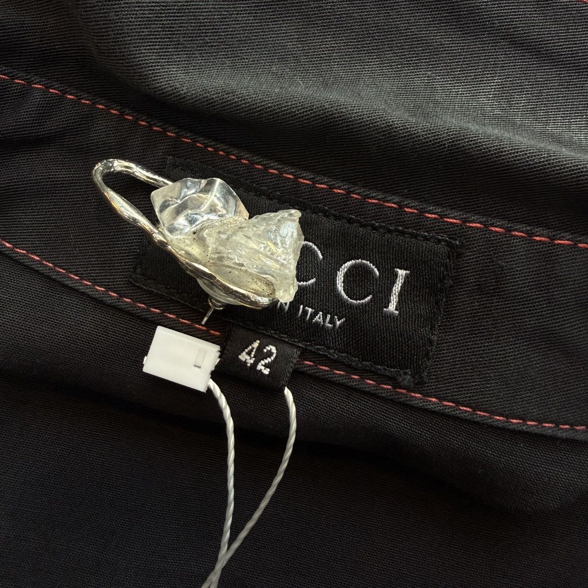 Gucci GUCCl By Tom Ford 1996 Redline Stitch Utility Jacket Size M / US 6-8 / IT 42-44 - 6 Thumbnail