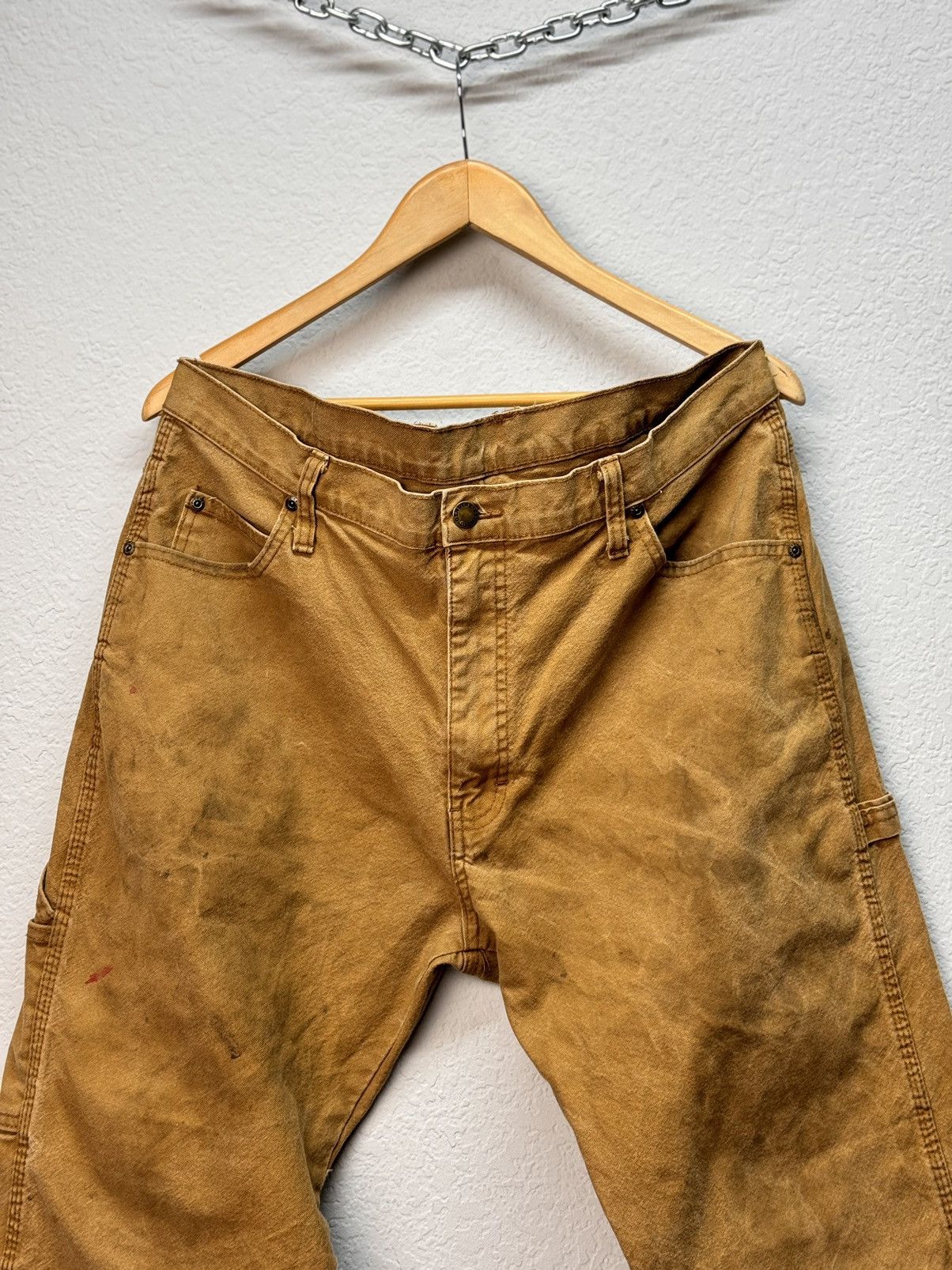 Carhartt Vintage Cargo pants Carhartt Double knee baggy y2k sk8 opium Size US 34 / EU 50 - 12 Thumbnail