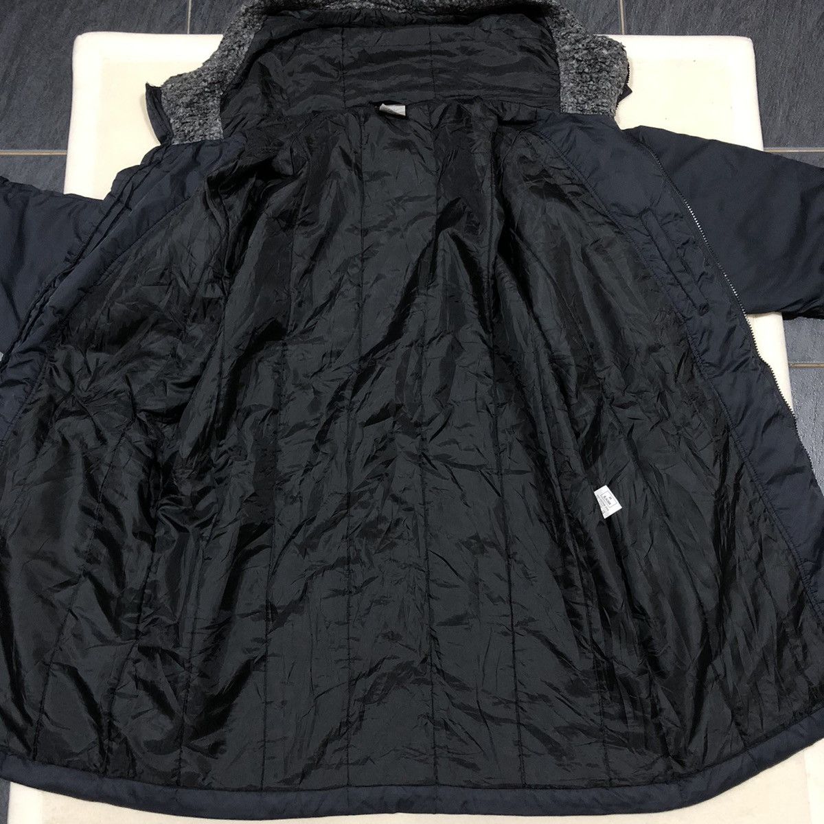 Nike × Vintage VINTAGE Y2K NIKE Long Puffer Jacket Size US L / EU 52-54 / 3 - 10 Thumbnail