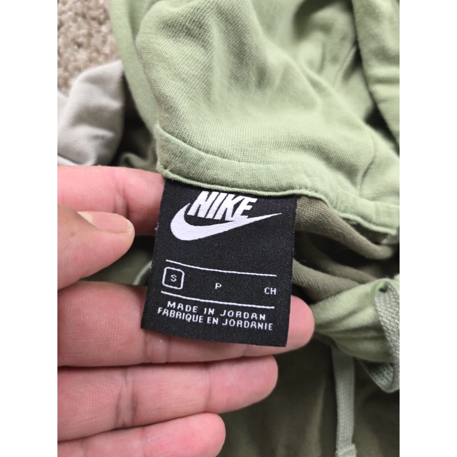 Nike Nike Tracksuit Small Mens Green Pullover Cotton Tapered Leg Pockets Track Jacket Track Pants 2 Piece Zipper Embroidered Logo Size US S / EU 44-46 / 1 - 4 Thumbnail