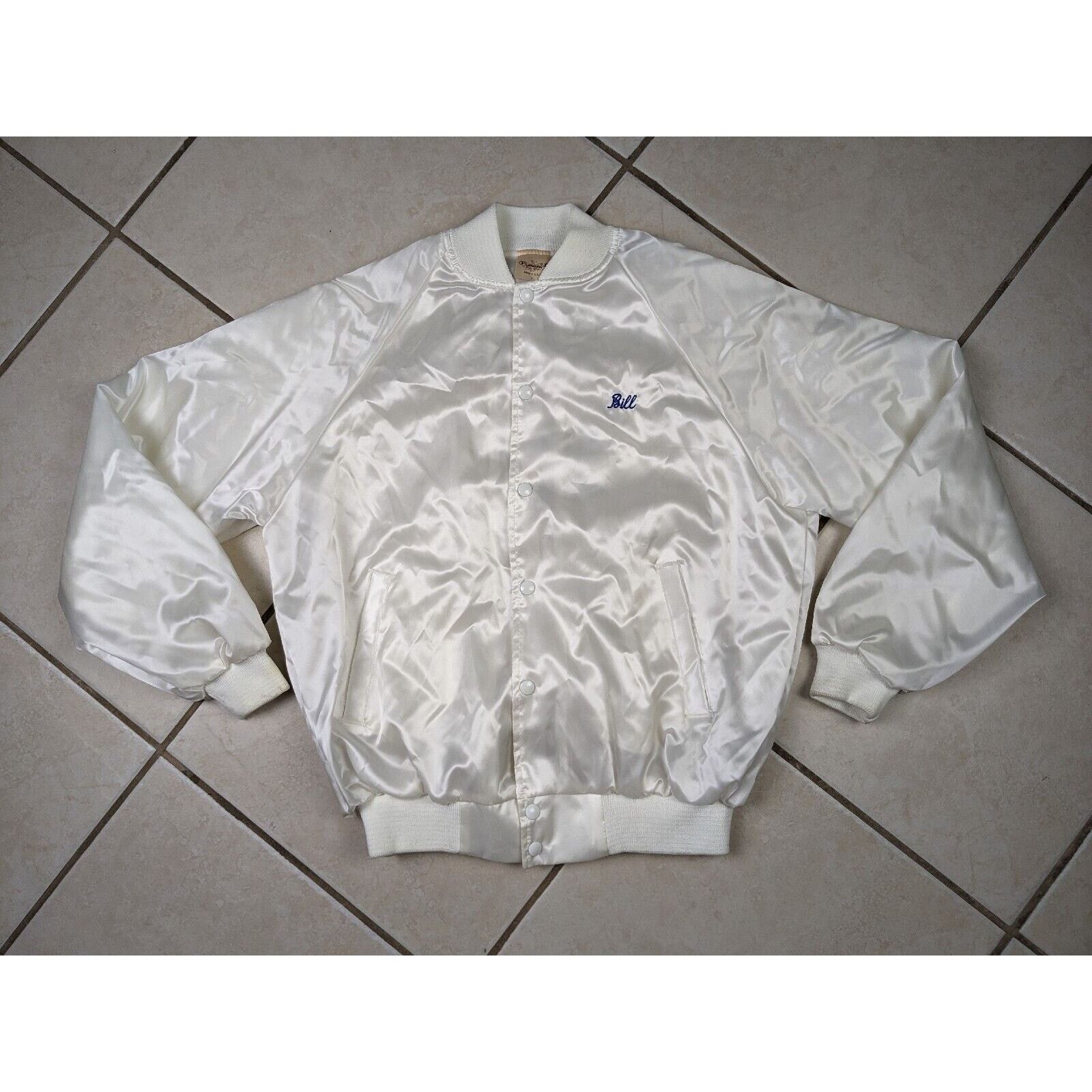 Other Vtg USA Racing Team Satin Bomber Snap Button Jacket Size US L / EU 52-54 / 3 - 2 Thumbnail