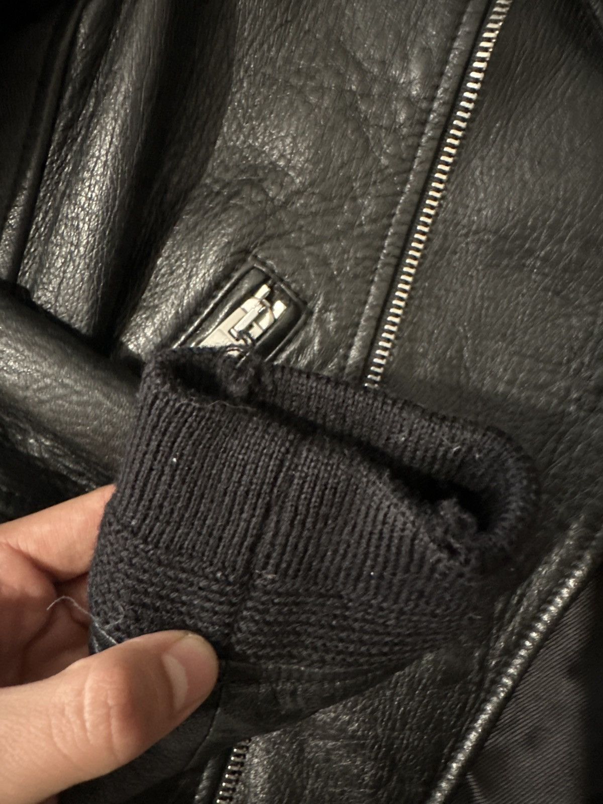 Saint Laurent Paris Sheep leather double riders jacket Size US XS / EU 42 / 0 - 10 Thumbnail