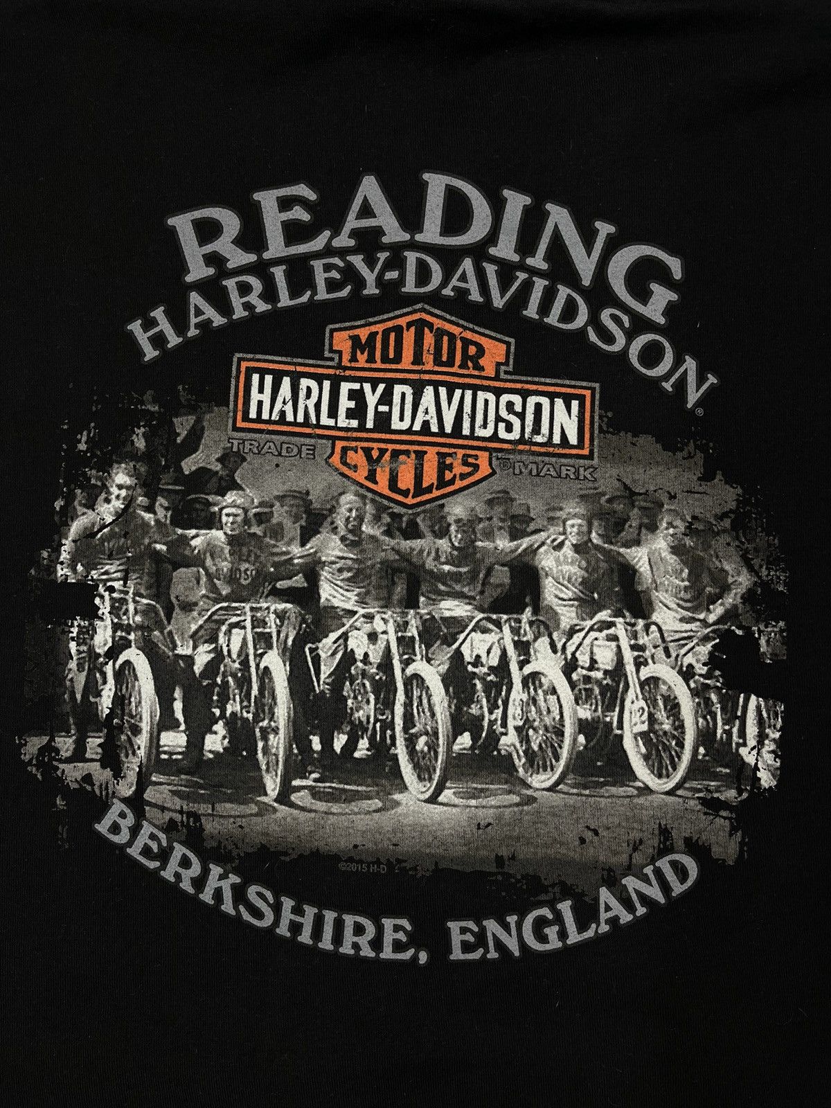 Harley Davidson Harley Davidson Berkshire England Black Zip Hoodie Size US XXL / EU 58 / 5 - 4 Thumbnail