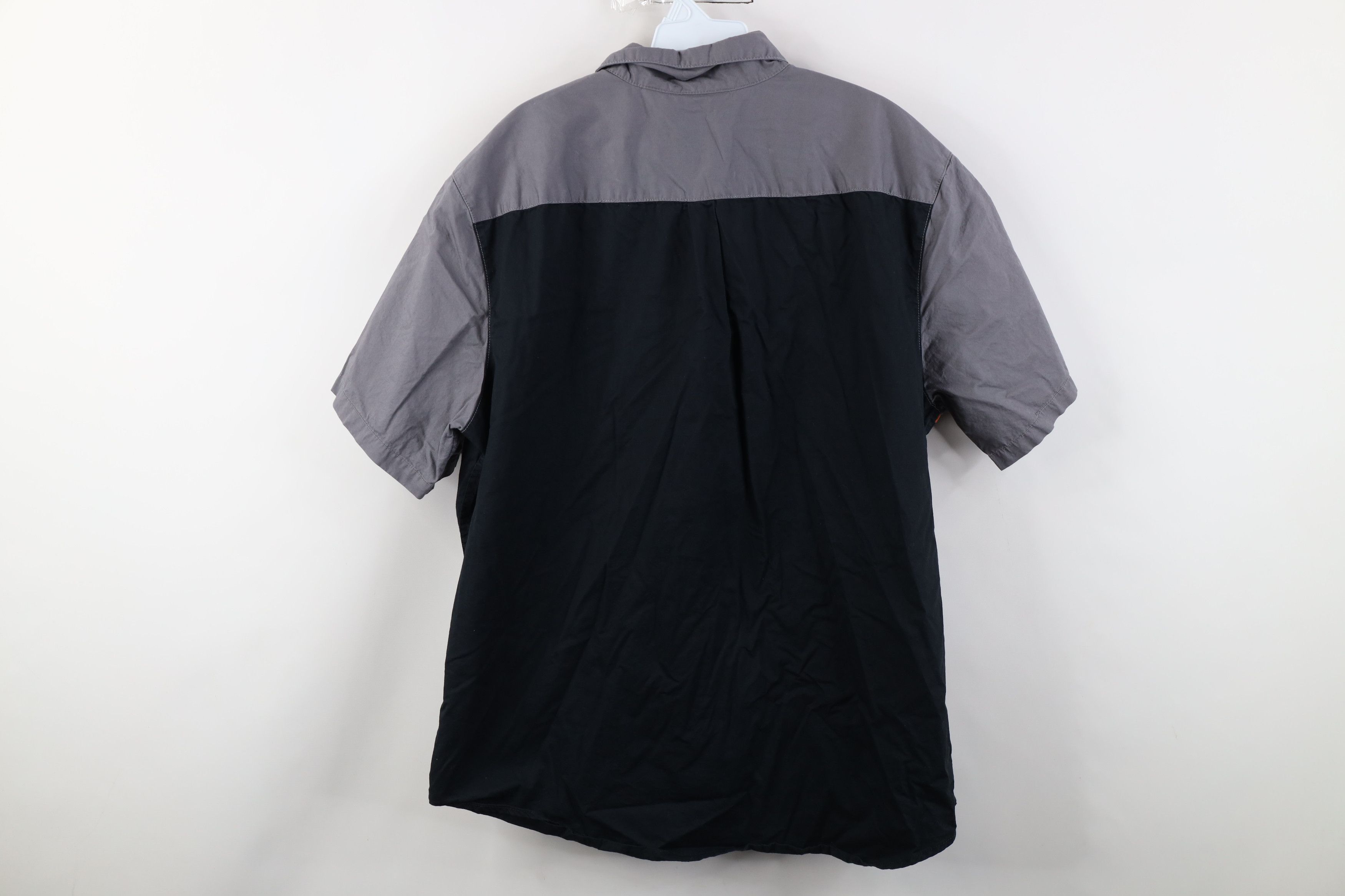 Harley Davidson Vintage Y2K Harley Davidson Mechanic Workwear Button Shirt Size US XL / EU 56 / 4 - 11 Thumbnail