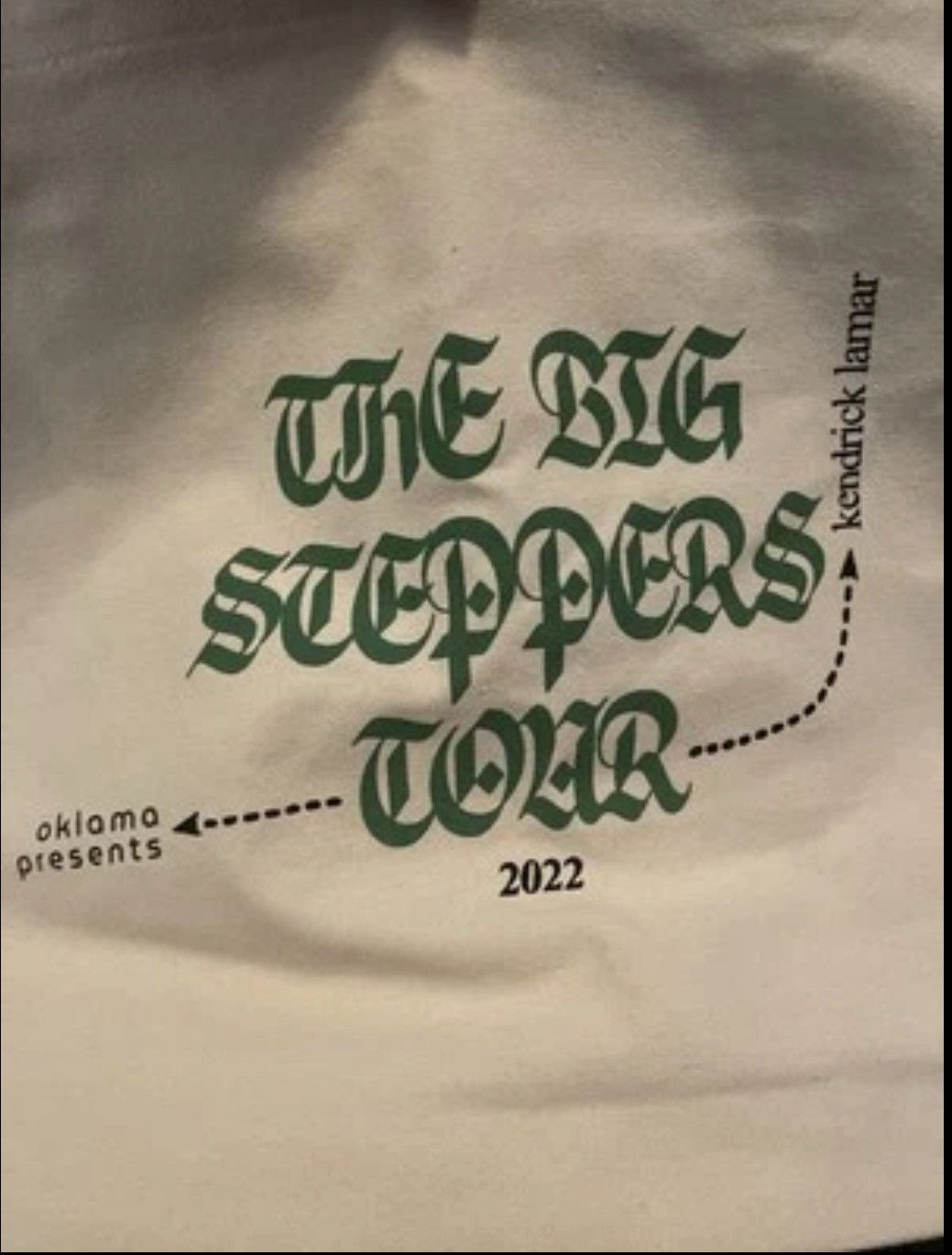Kendrick Lamar Kendrick Lamar Tote- Rich Spirit Broke Phone Rare Size ONE SIZE - 3 Thumbnail