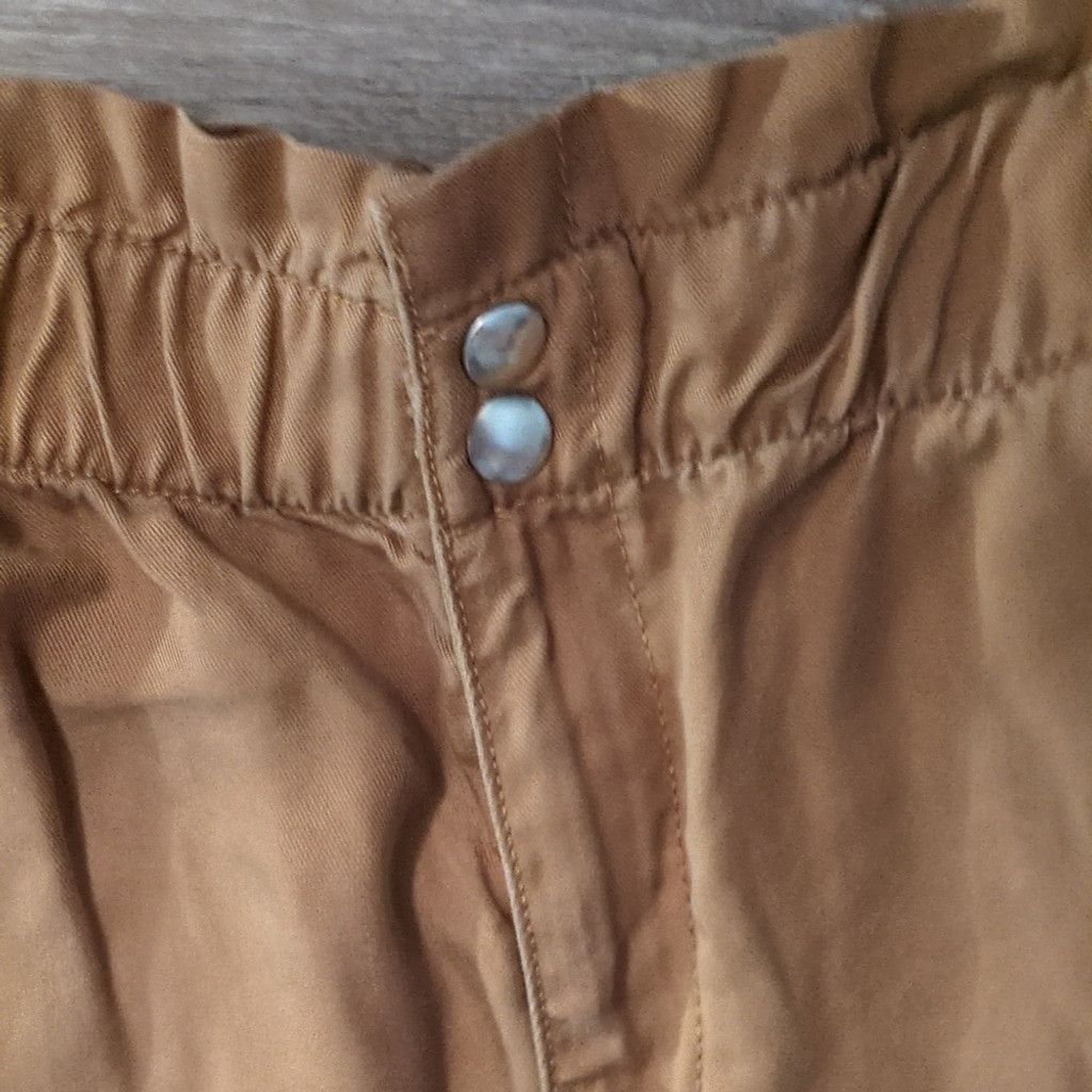 Loft Loft Tan Lyocell Pants Size Medium Size 29" - 2 Thumbnail