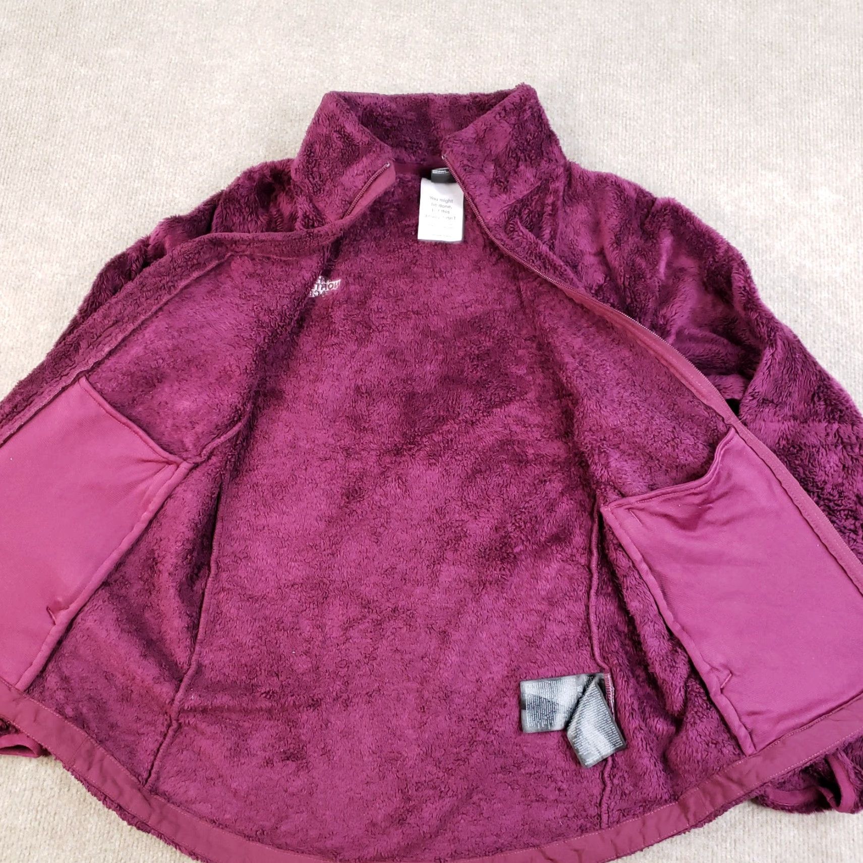 The North Face The North Face Osito Jacket Womens Small Purple Fleece Full Zip Outdoor Size S / US 4 / IT 40 - 7 Thumbnail