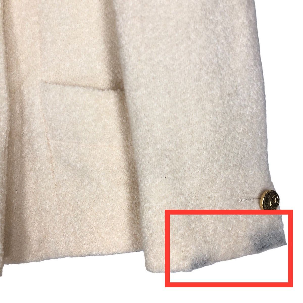 Yves Saint Laurent Yves Saint Laurent Short Coat Wool Light Jacket Luxury Size XS / US 0-2 / IT 36-38 - 5 Thumbnail