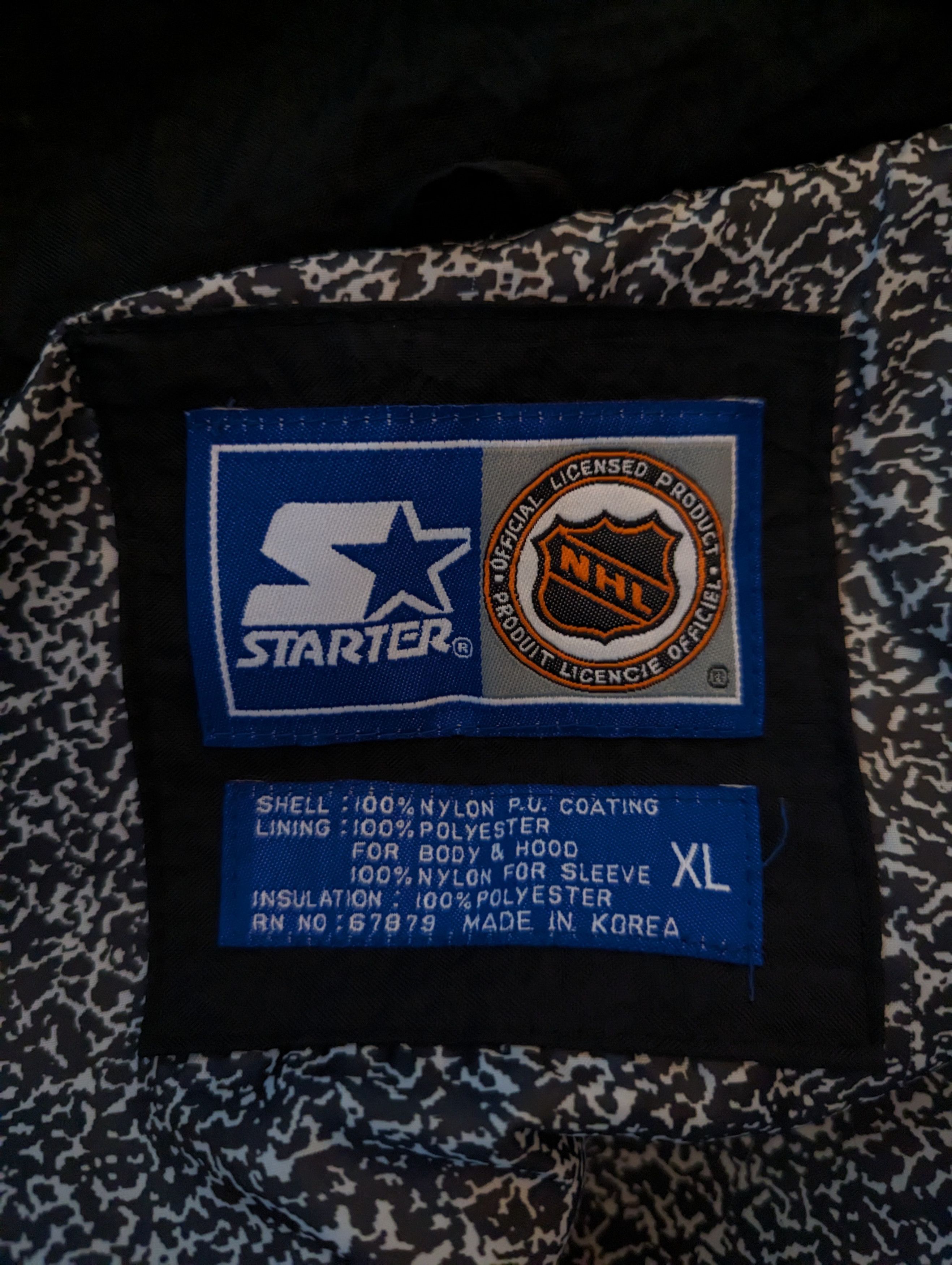 Starter Pittsburgh Penguins NHL starter jacket Size US XL / EU 56 / 4 - 4 Thumbnail