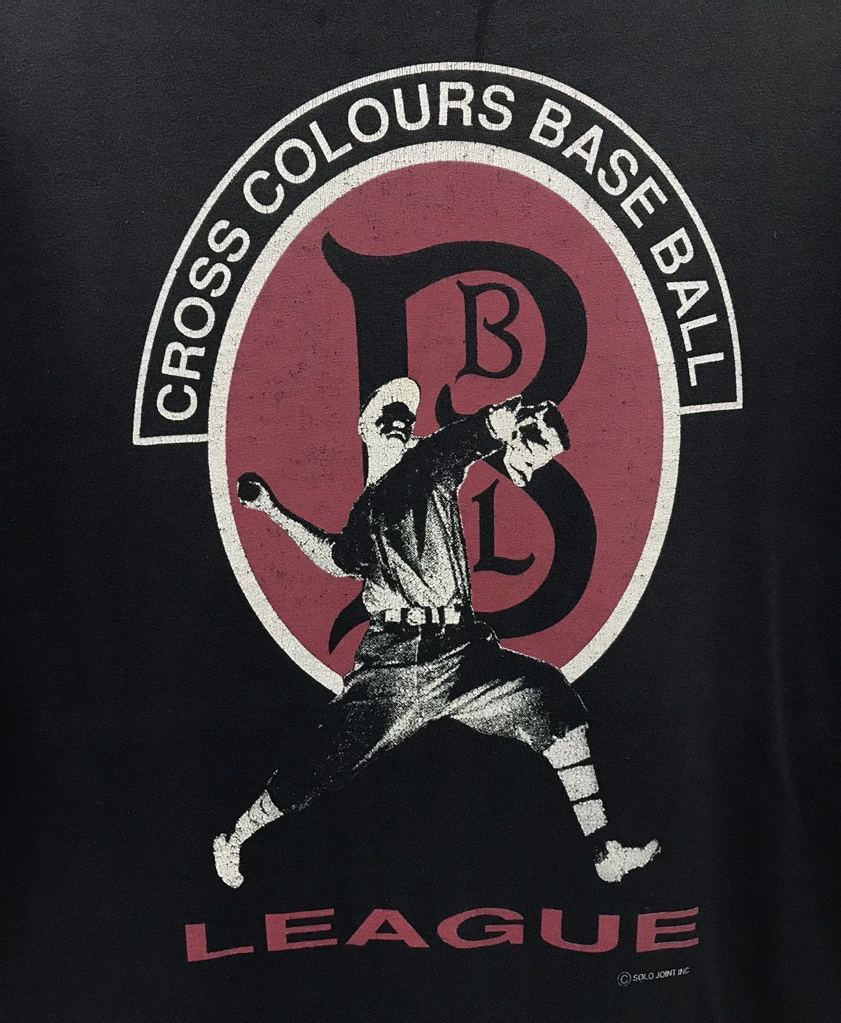 Cross Colours × Vintage Vintage Cross Colours Base Ball League Shirt Size US L / EU 52-54 / 3 - 3 Thumbnail