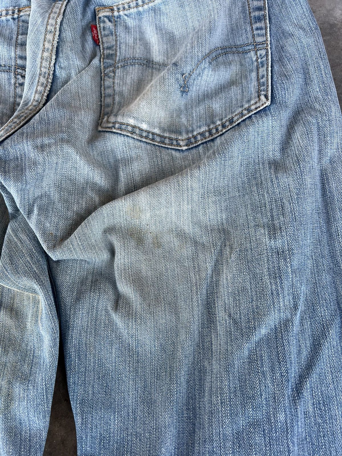Japanese Brand × Levi's × Levi's Vintage Clothing 💥Rare💥Vintage Levis 501 Distress Jeans Size US 31 - 12 Thumbnail