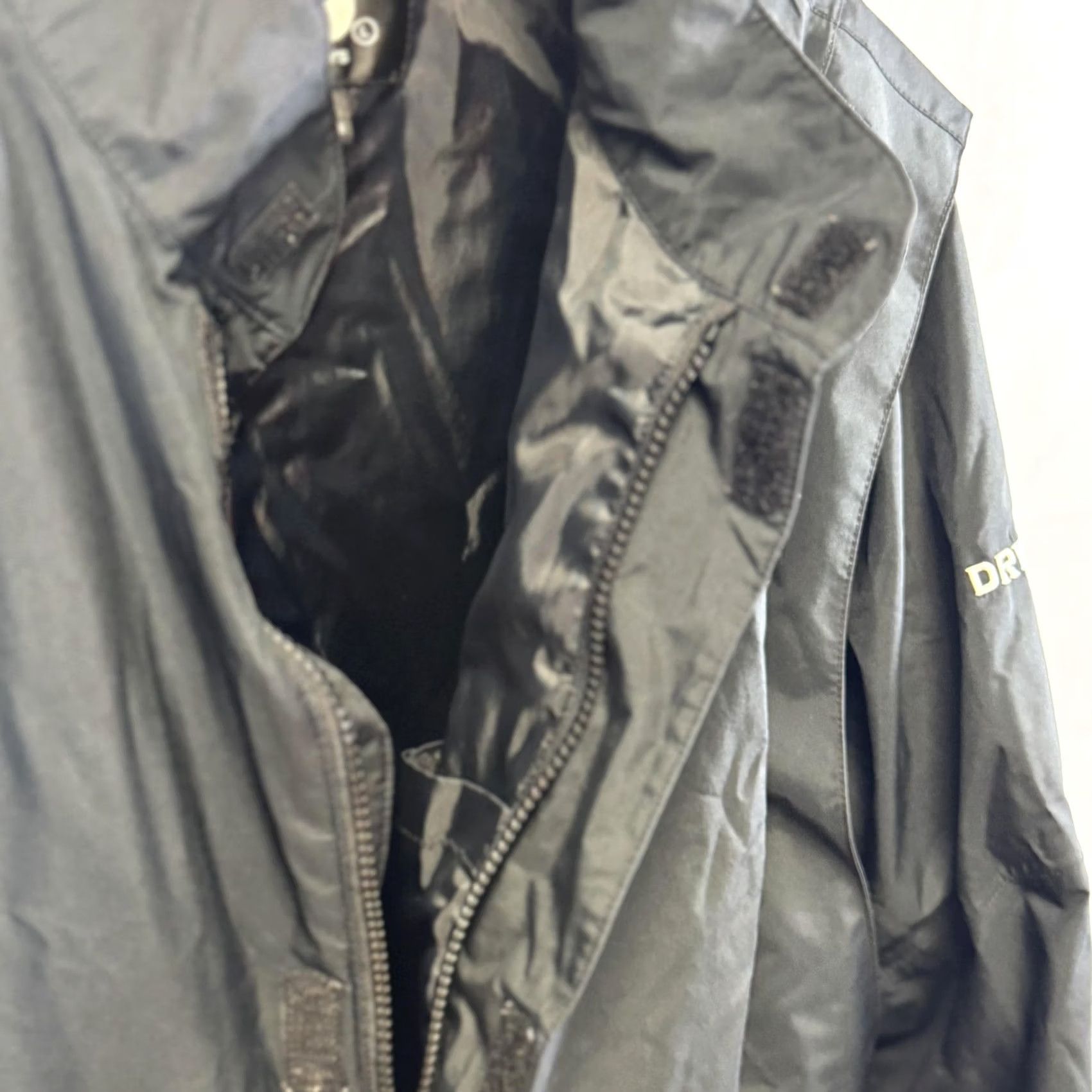 Footjoy FootJoy Jacket Mens L Black DryJoys Waterproof Golf Rain Full Zip Storm Flap Windbreaker/Activewear Mens Size US L / EU 52-54 / 3 - 5 Thumbnail