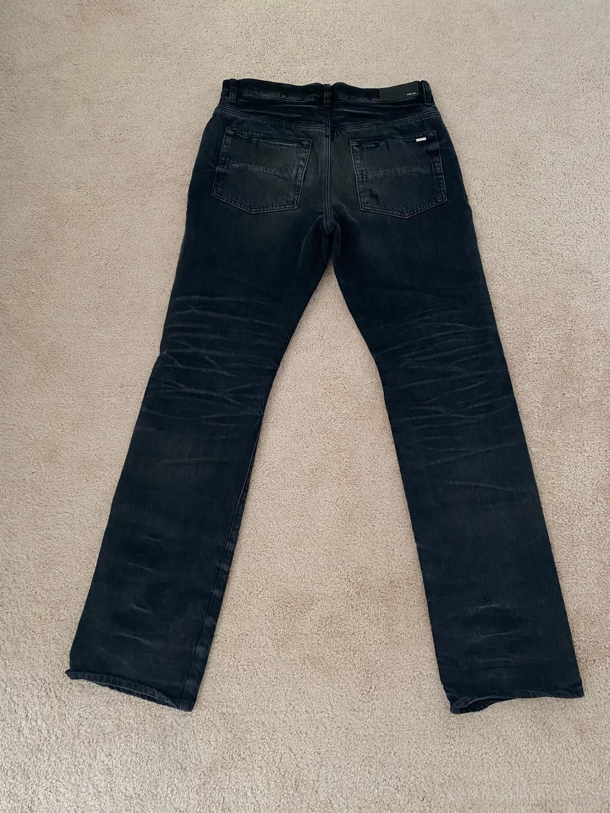 Amiri Amiri Straight Leg Jeans Size US 31 - 2 Thumbnail
