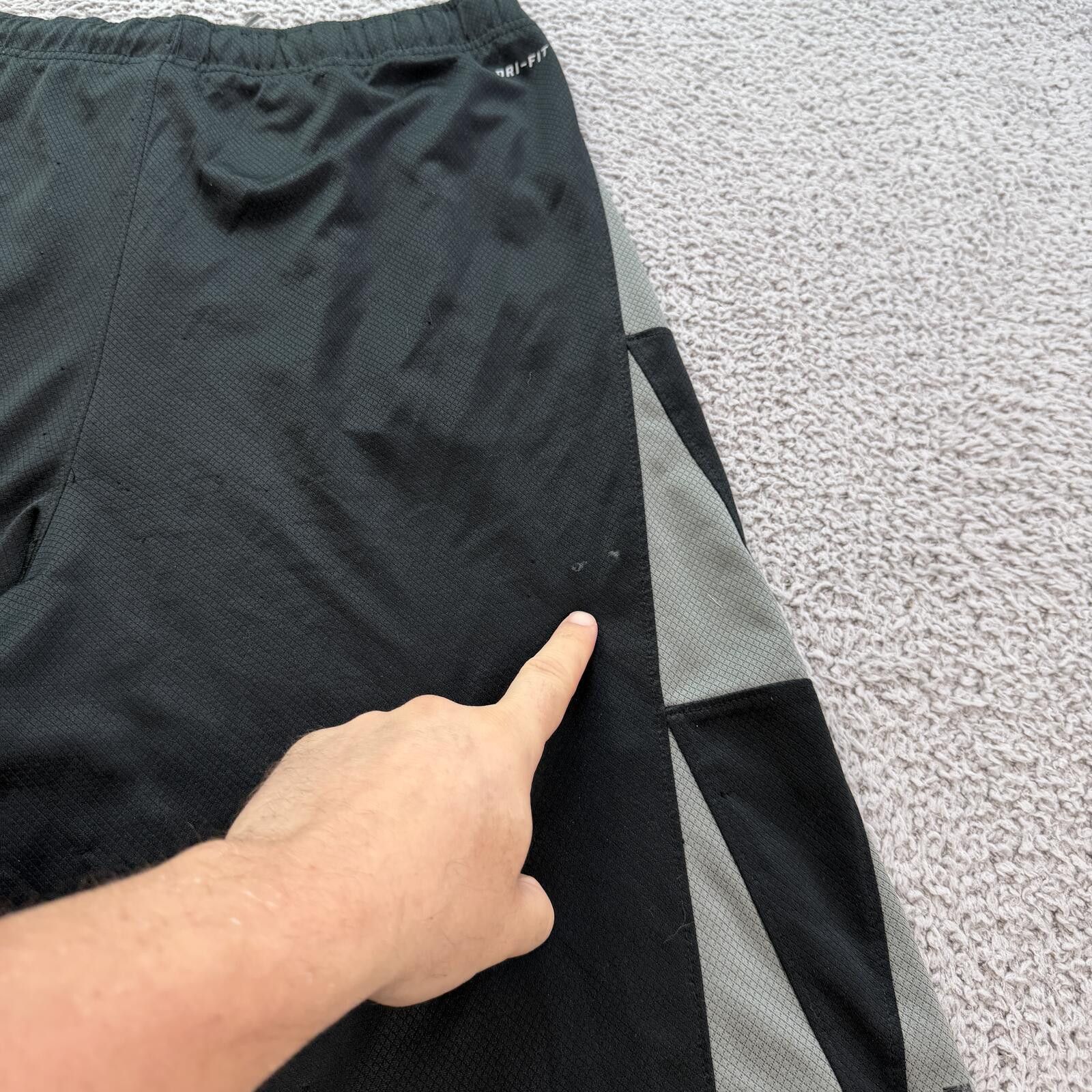 Nike Nike LeBron James Dri-FIT Basketball Shorts Y2K Black XL Size US 36 / EU 52 - 8 Thumbnail