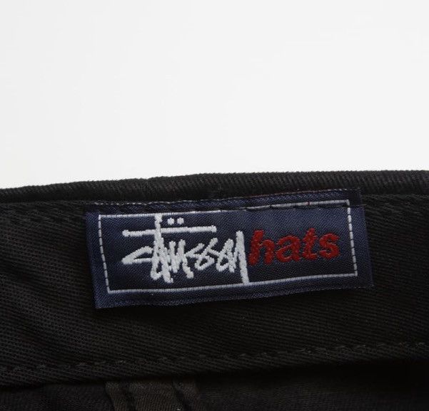 Stussy Vintage 90s Stussy S logo Flannel Cap Hat rare old washed Size ONE SIZE - 4 Thumbnail