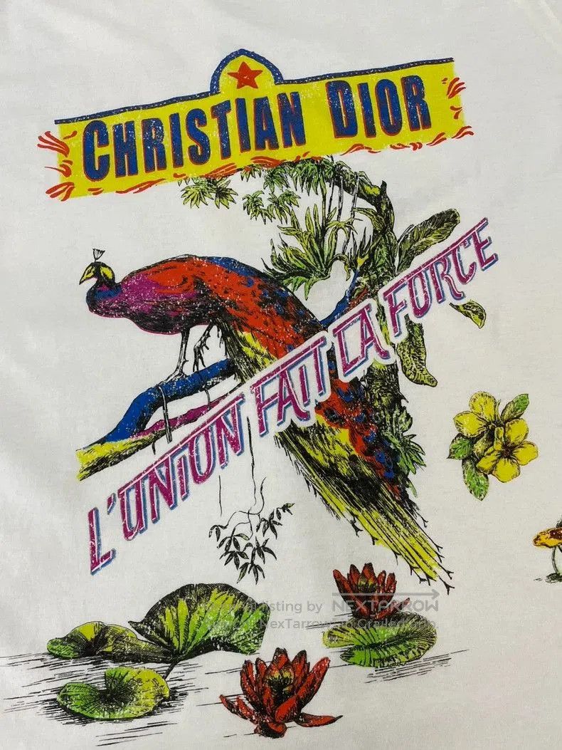 Dior Dior Animal Print Short Sleeve T-Shirt. Size US M / EU 48-50 / 2 - 2 Thumbnail