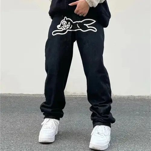Japanese Brand Baggy Men Jeans Size US 34 / EU 50 - 3 Thumbnail