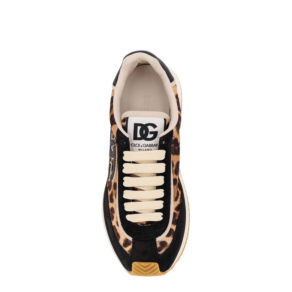 DOLCE&GABBANA DG Cushion Brown/Black Sneakers New (Women's s