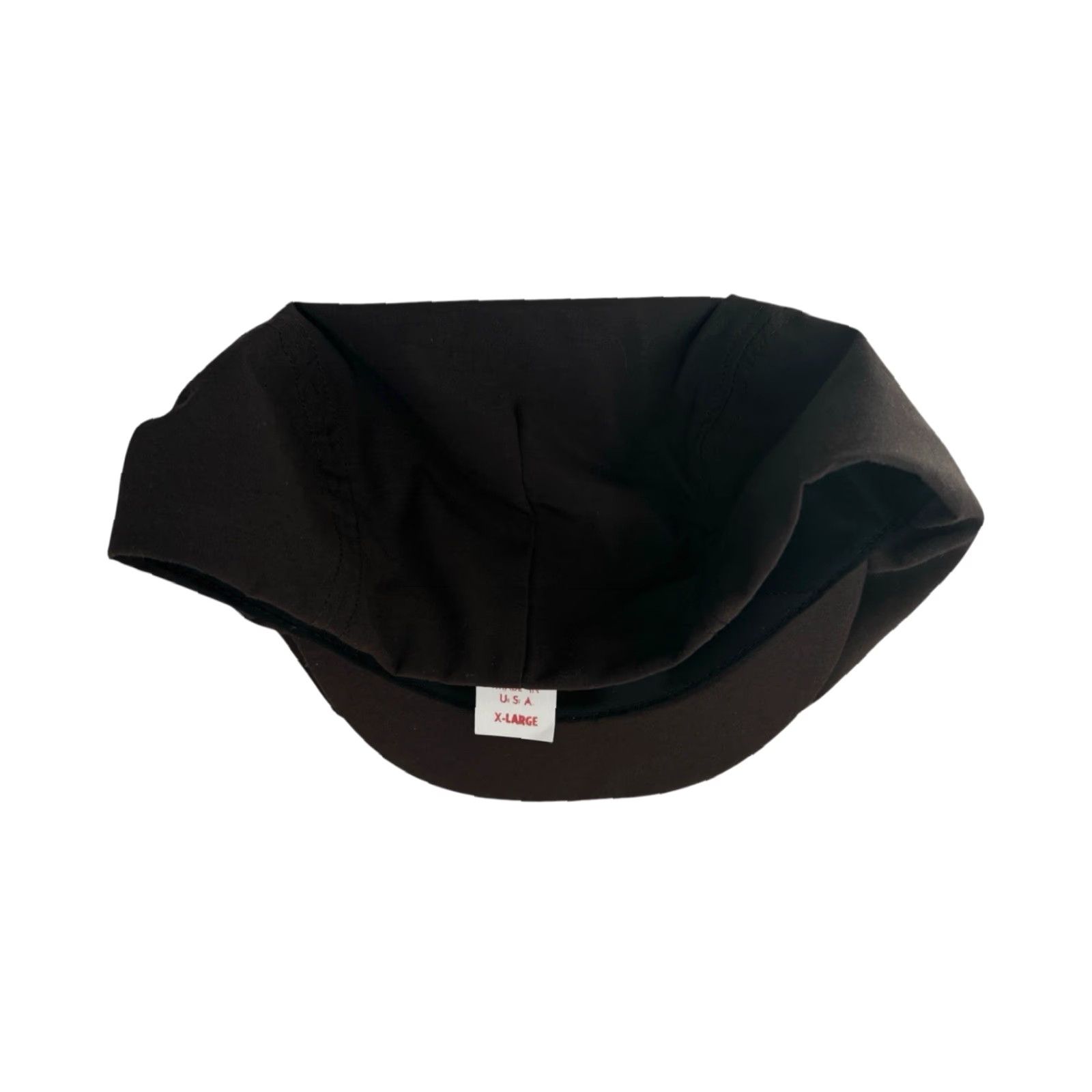 Vintage VINTAGE Unbranded Flat Cap Hat Adult XL NWOT Deadstock 90s Made in USA Brown Chocolate Goldsmith Snap On Bill Mens Size ONE SIZE - 3 Thumbnail