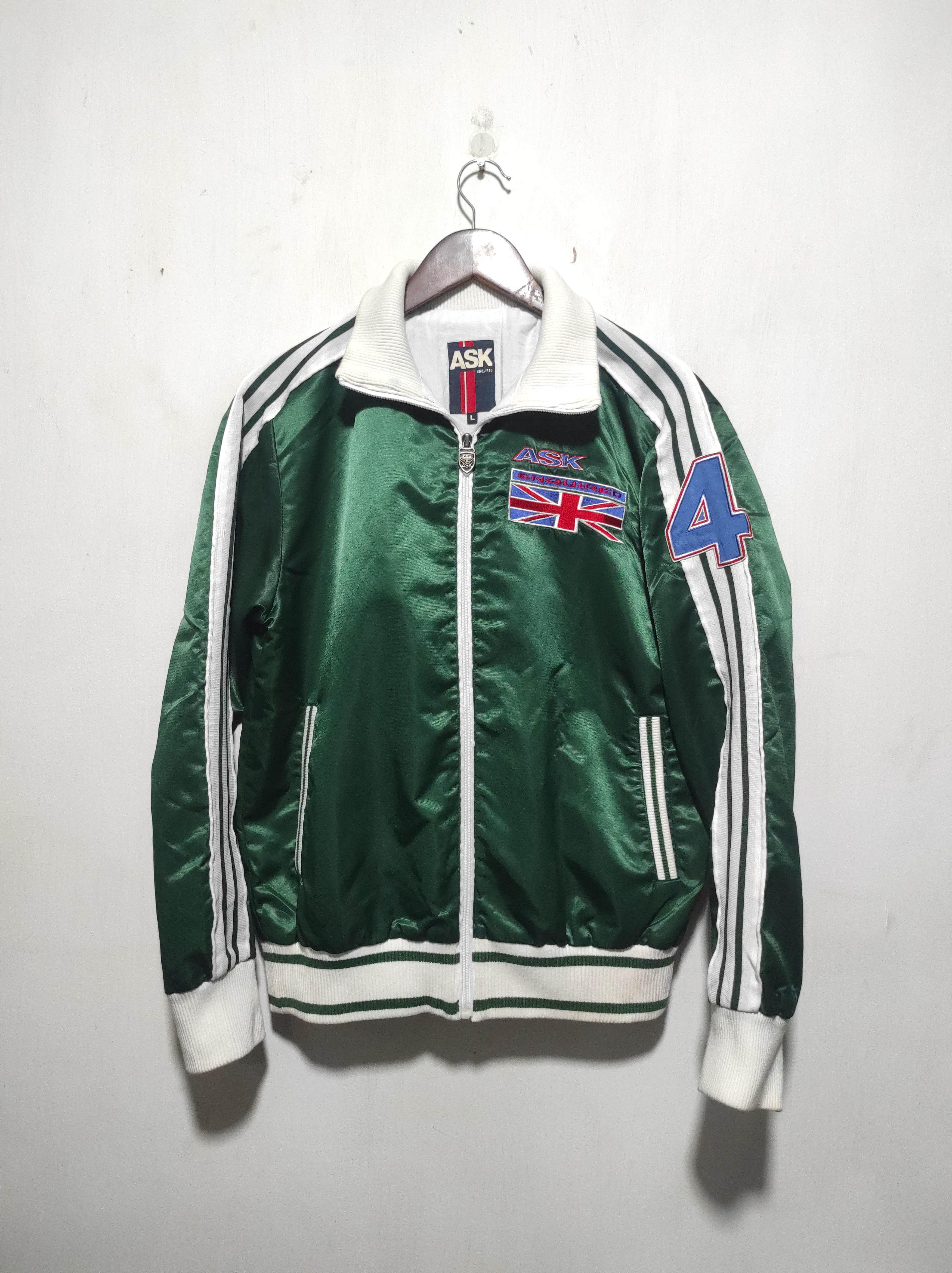Hysteric Glamour Ask Enquired Varsity Jacket London Flag Size US L / EU 52-54 / 3 - 15 Thumbnail