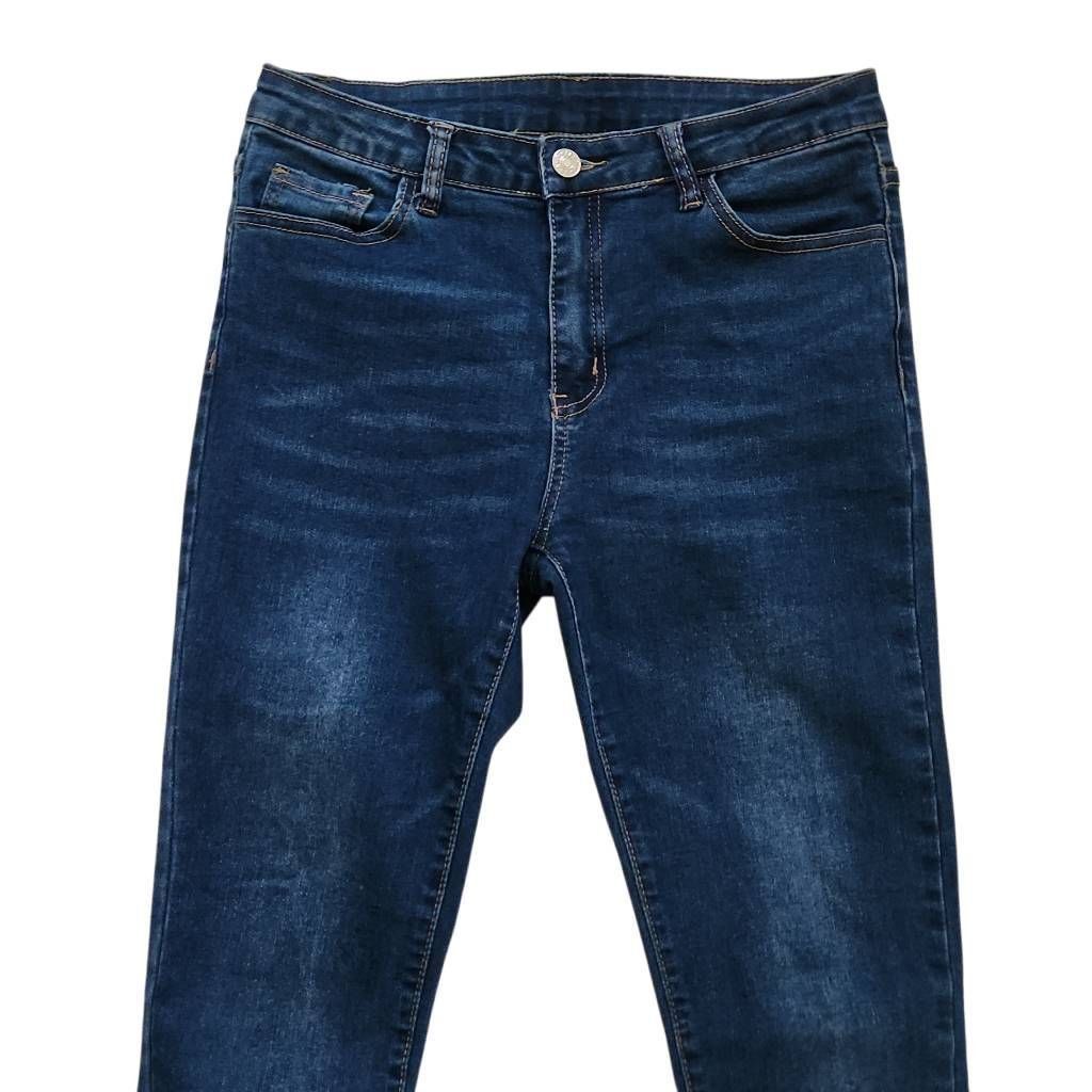 Shein Shein Women's Size 6 Blue Stretchy Skinny Jeans Size 28" / US 6 / IT 42 - 5 Thumbnail