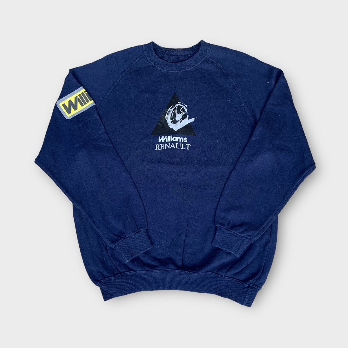 R.M. Williams × Vintage Vintage 90s Williams Renault Formula 1 Crewneck Size US M / EU 48-50 / 2 - 1 Thumbnail