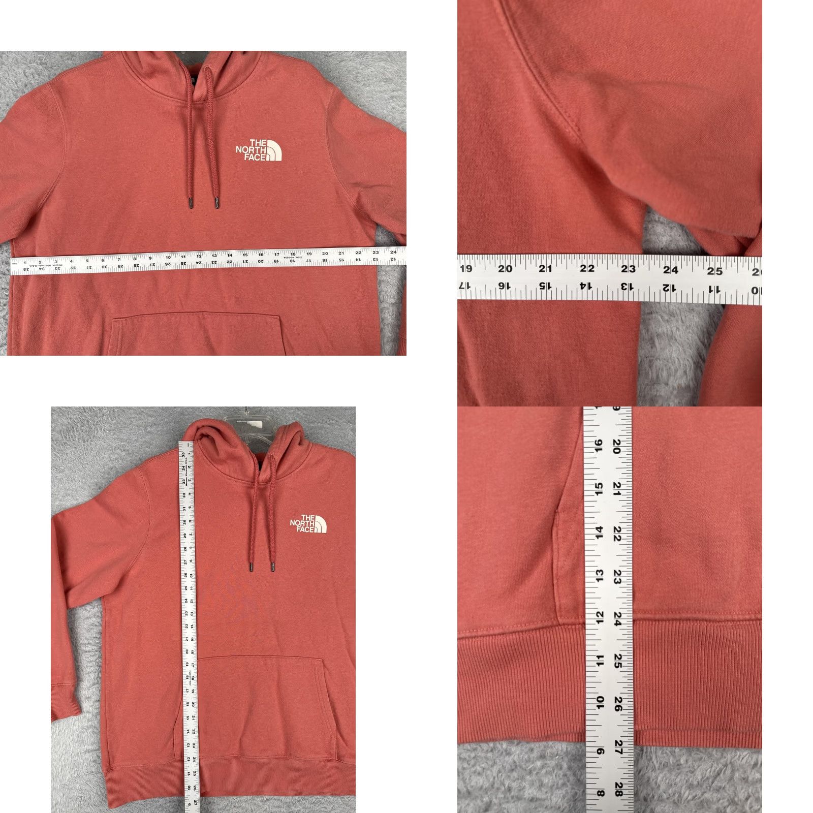 The North Face The North Face Hoodie Womens XL Pink Never Stop Exploring Logo Pullover Jersey Size XL / US 12-14 / IT 48-50 - 8 Thumbnail
