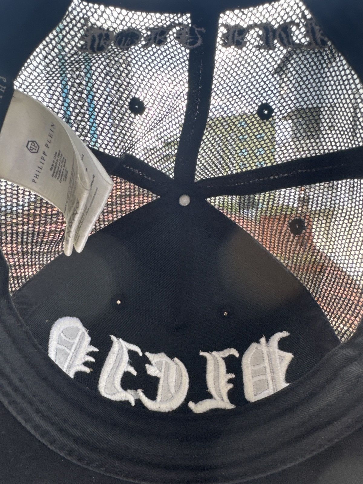 Philipp Plein BASEBALL CAP GOTHIC PLEIN Size ONE SIZE - 2 Thumbnail