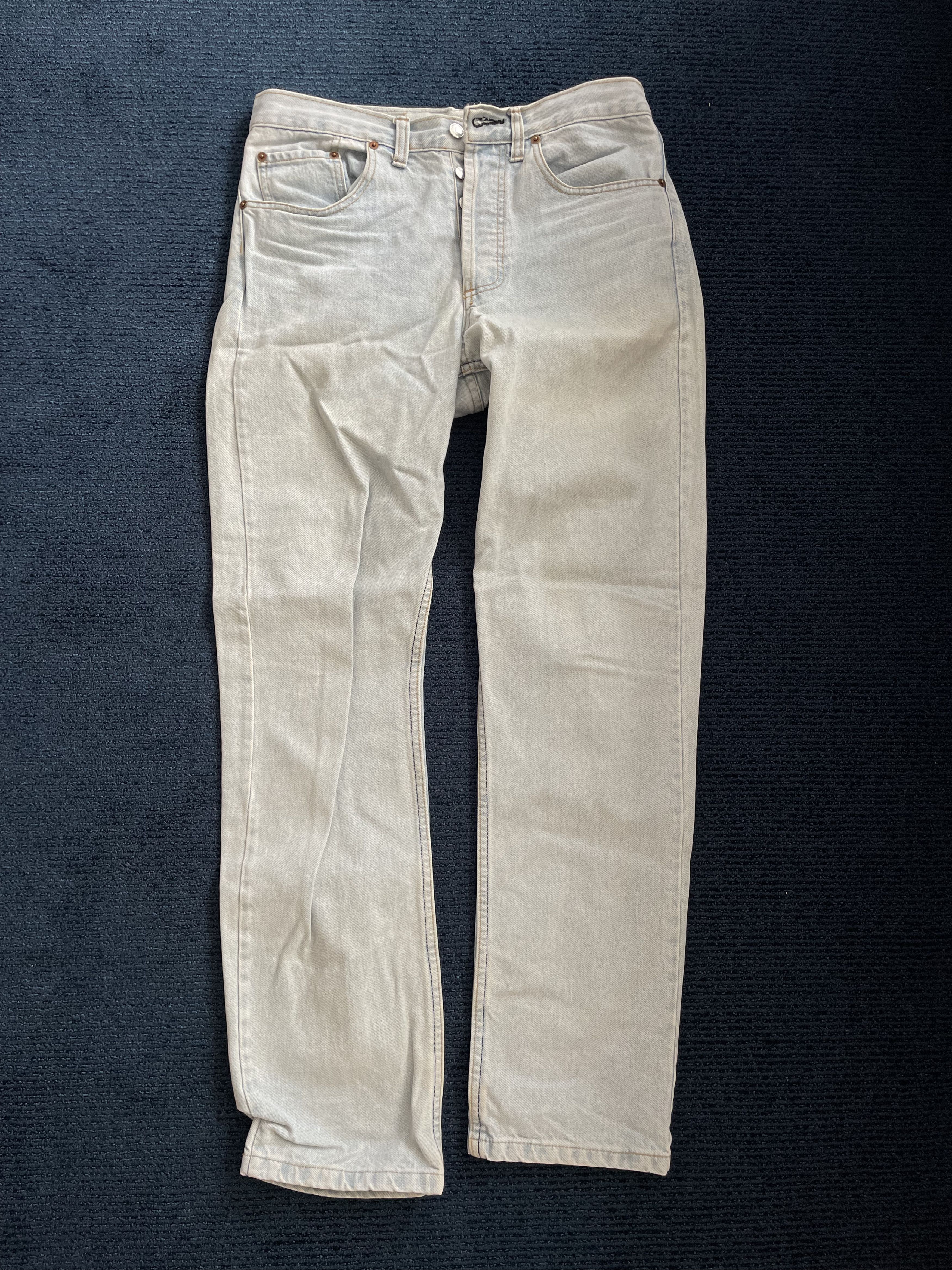 Levi's Levi's 501 made in USA light blue jeans Size US 32 / EU 48 - 1 Thumbnail