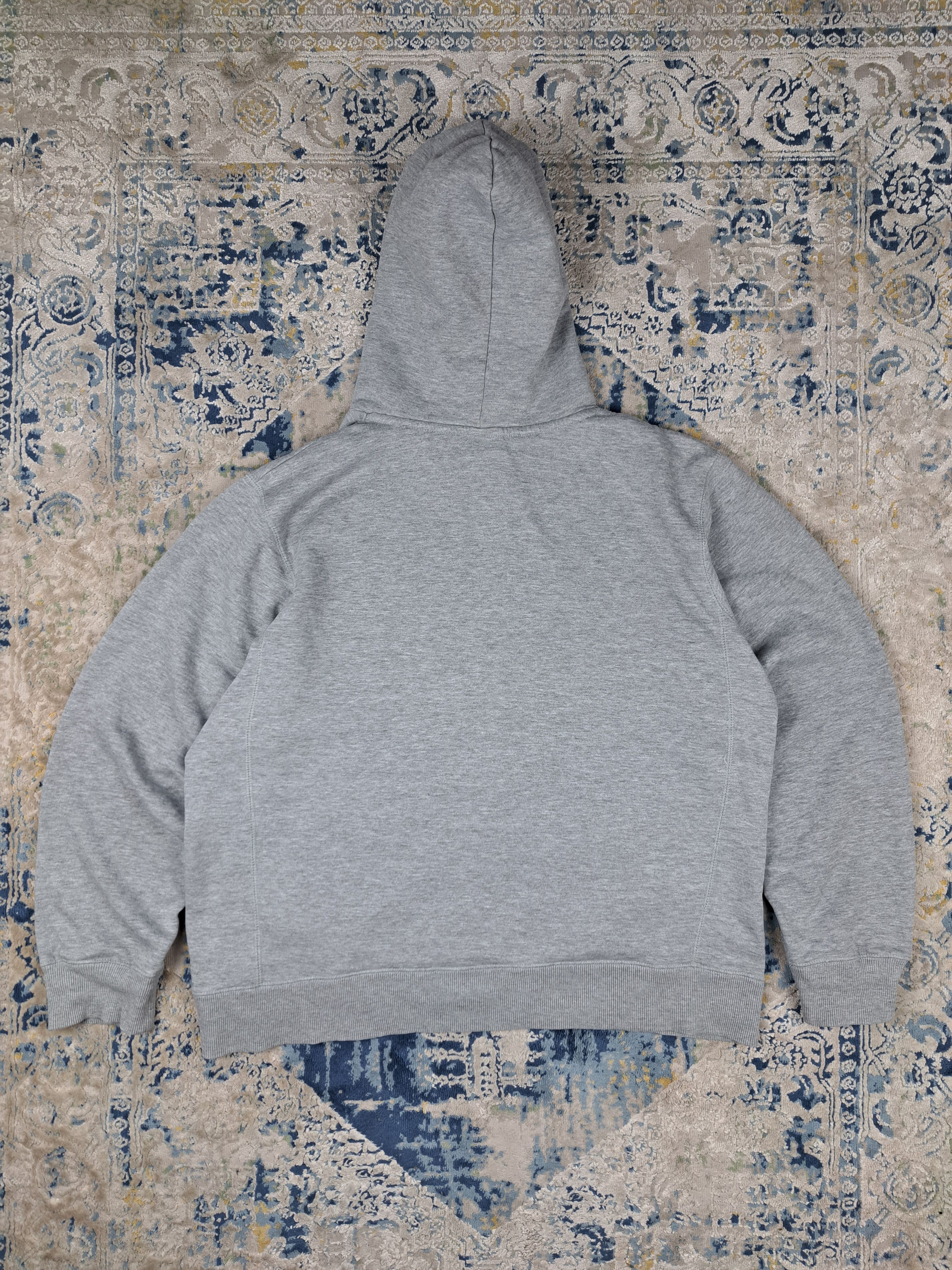 Nike VTG 00s Nike Mini Swoosh Boxy Basic Hoodie y2k Grey Size US L / EU 52-54 / 3 - 5 Thumbnail