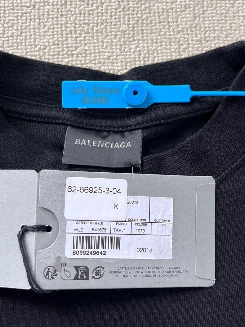 Balenciaga Balenciaga Coke embroidered logo short sleeve T-shirt Size US XS / EU 42 / 0 - 5 Thumbnail