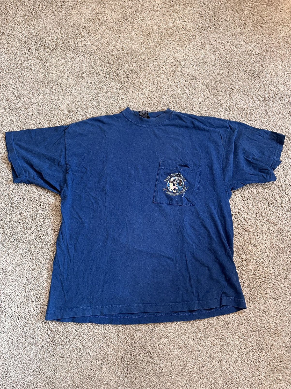 Vintage × Warner Bros Tasmanian Devil Shirt Size US M / EU 48-50 / 2 - 2 Thumbnail