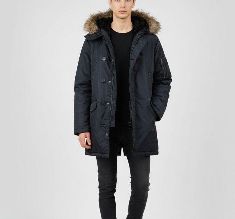 Avirex Avirex heavy jacket fur Size US L / EU 52-54 / 3 - 1 Thumbnail