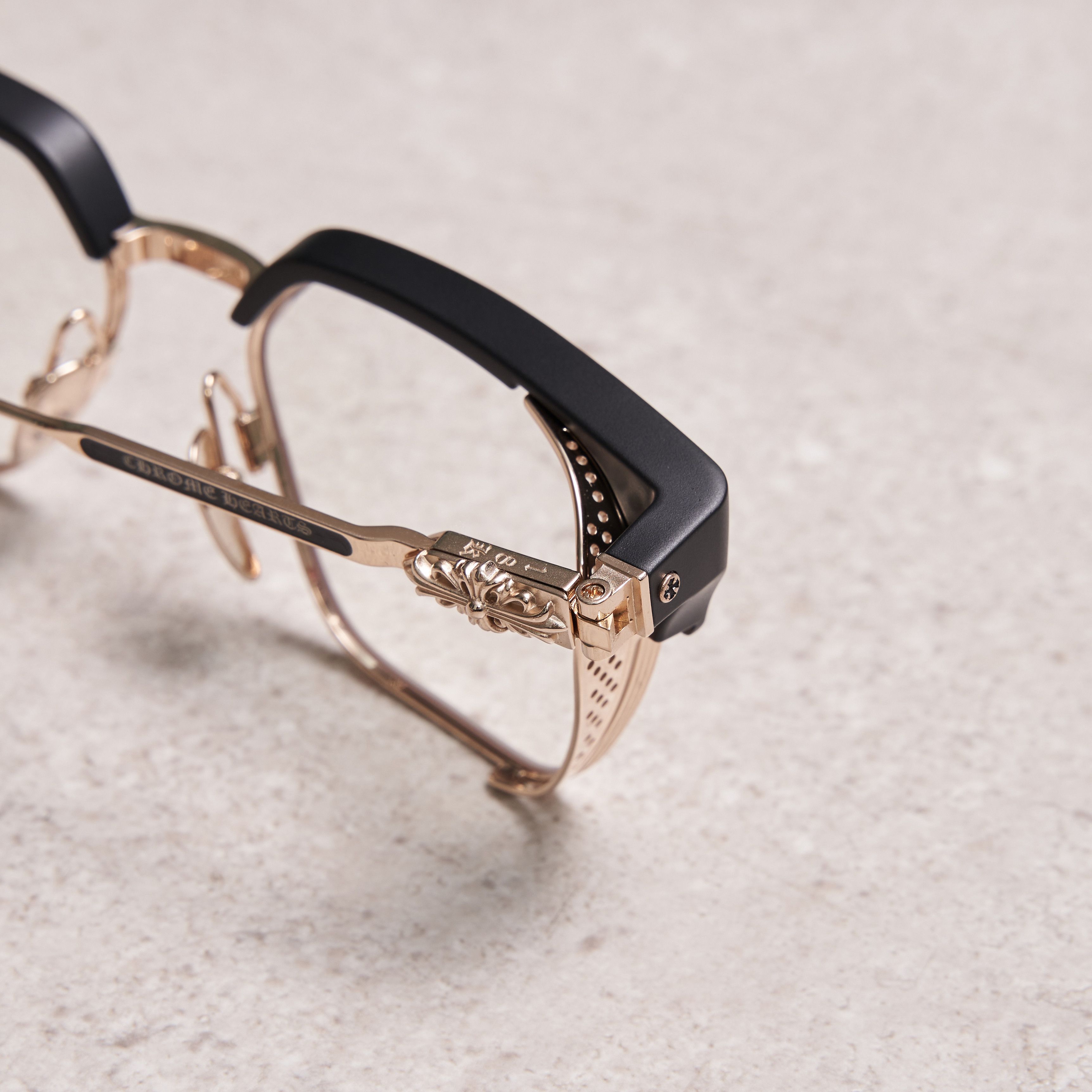 Chrome Hearts CHROME HEARTS LGMA Matte Black/Gold Plated Size ONE SIZE - 10 Thumbnail