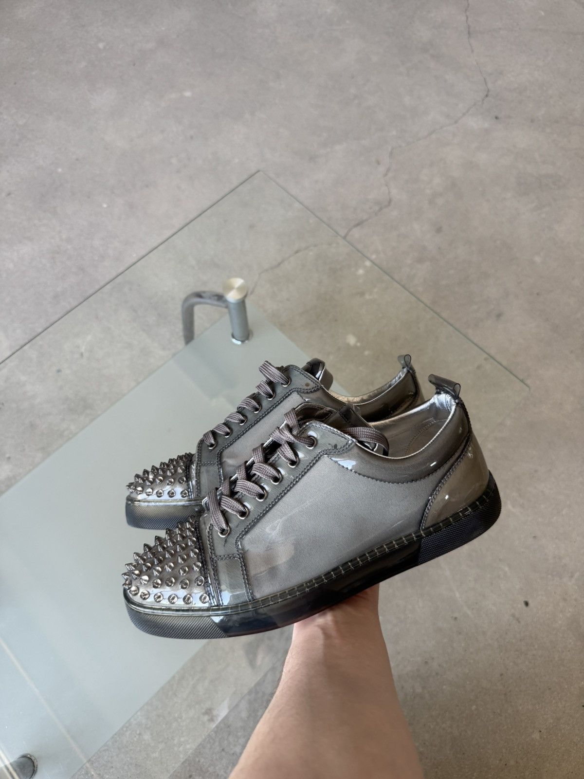 Christian Louboutin Christian Louboutin Louis Junior X Ray Sneakers Size US 9.5 / EU 42-43 - 4 Thumbnail