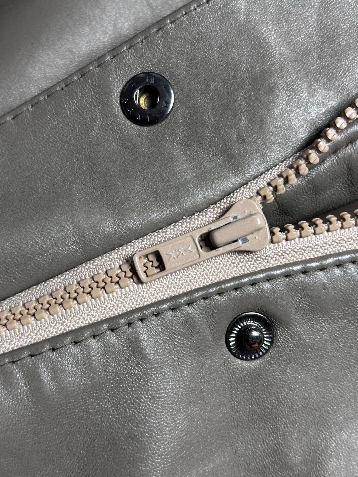 Japanese Brand Vintage Genuine Leather Avantgarde Bomber Jacket M Size M / US 6-8 / IT 42-44 - 5 Thumbnail