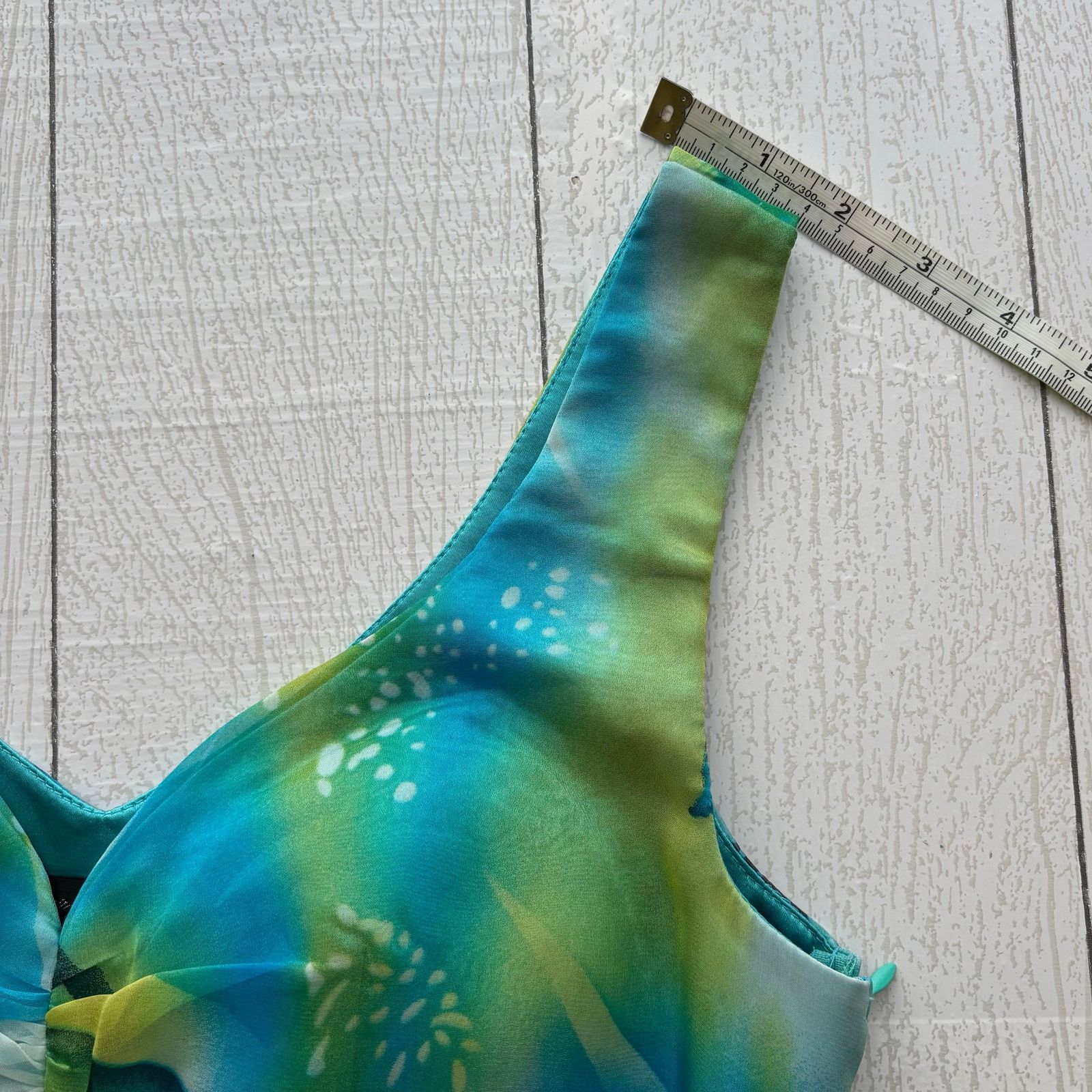 Other Ever-Pretty Watercolor Handkerchief Hem Dress Size 6 Size M / US 6-8 / IT 42-44 - 4 Thumbnail