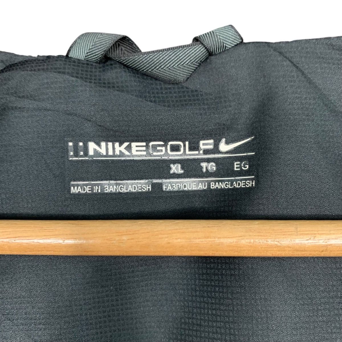 Nike NIKE GOLF All Black Light Jacket #2597-C112 Size US XL / EU 56 / 4 - 17 Thumbnail