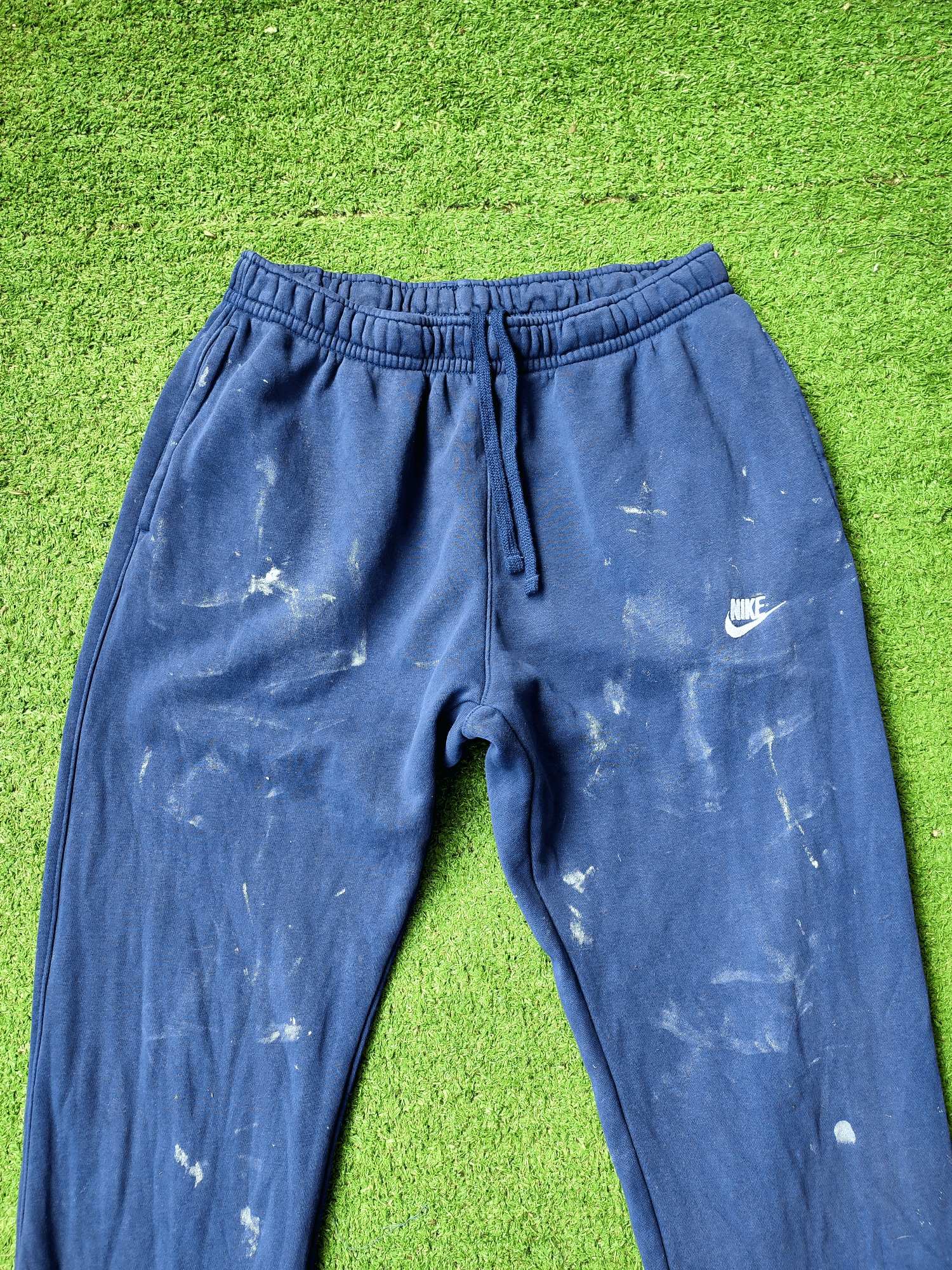 Nike Vintage Nike Embroidery Logo Paint Style Joggers Size US 33 - 4 Thumbnail