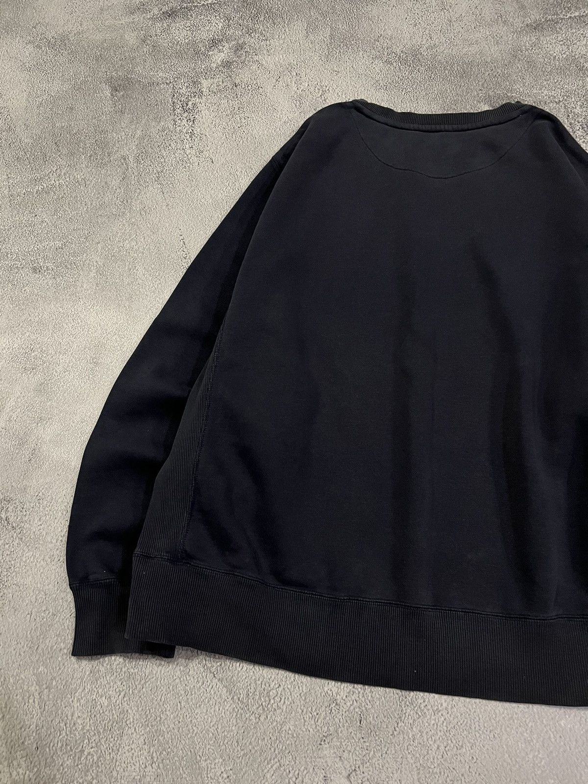 Nike × Vintage Vintage Y2k Nike 💙 Faded Mini Swoosh Sweatshirt 00’s Size US XL / EU 56 / 4 - 15 Thumbnail