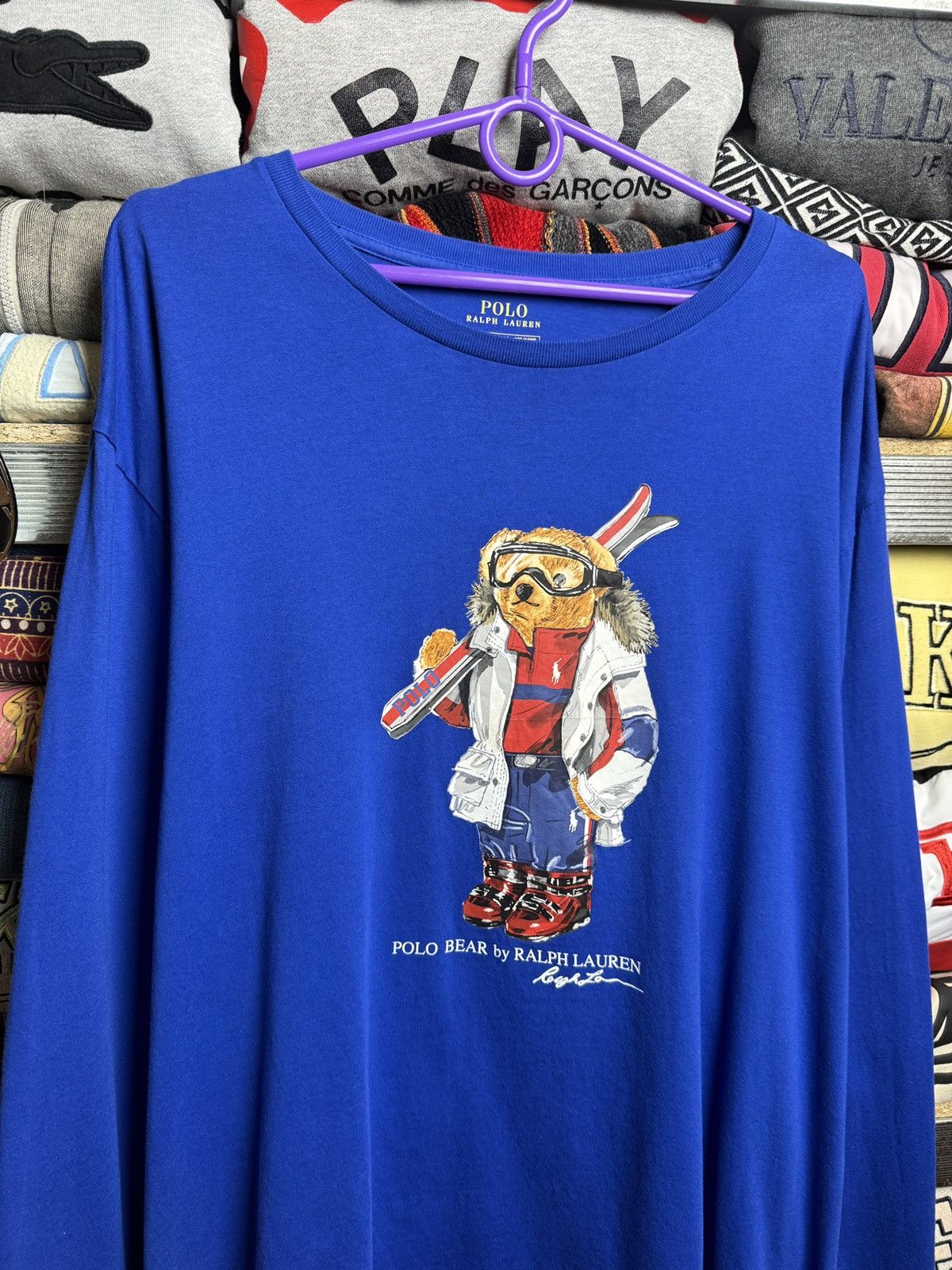 Polo Ralph Lauren Polo Ralph Lauren polo bear ski long sleeve t shirt Size US XXL / EU 58 / 5 - 3 Thumbnail