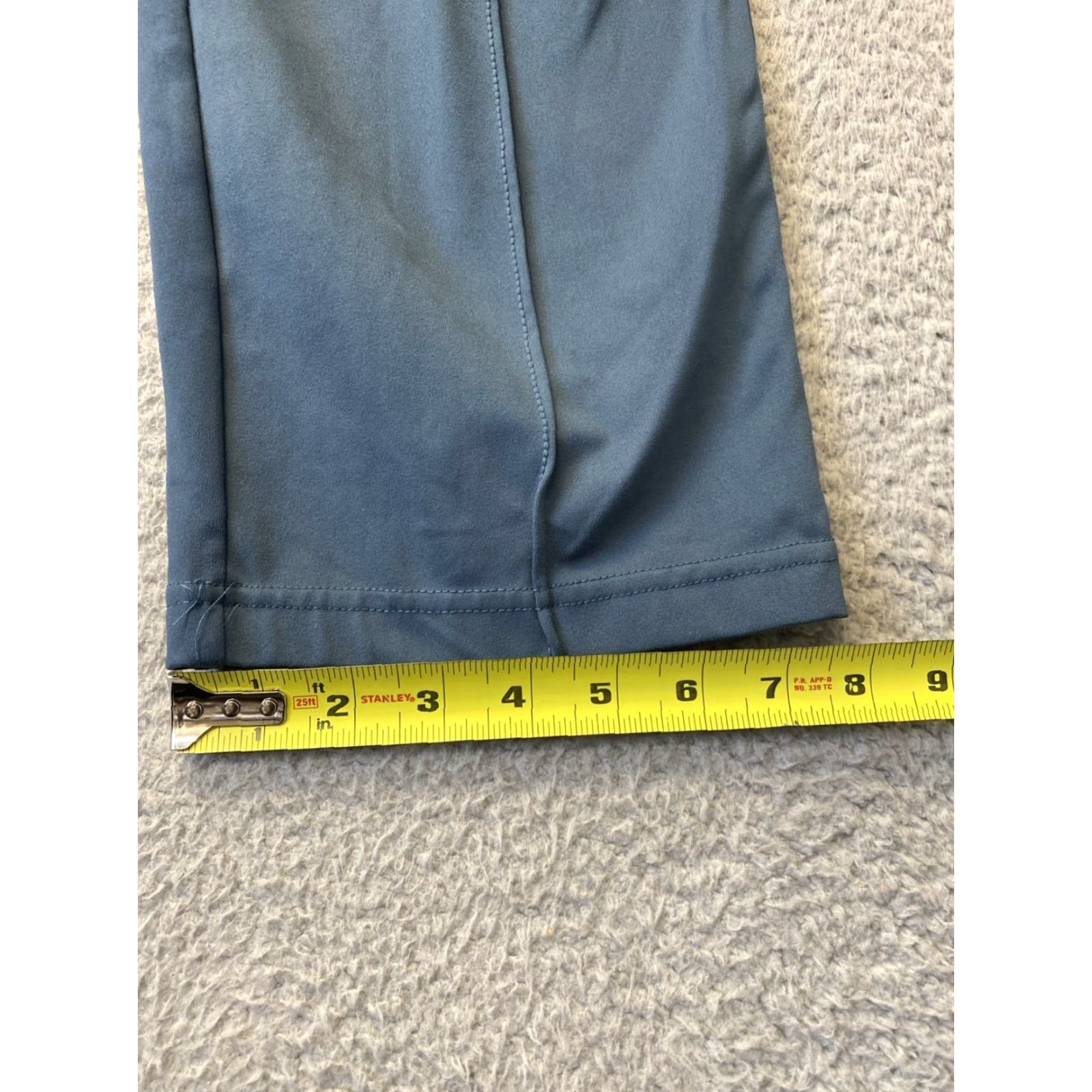 AQUA MONDETTA Womens Heavyweight Wide Leg Pants M Dark Aqua /127-2 Size 32" / US 10 / IT 46 - 5 Thumbnail