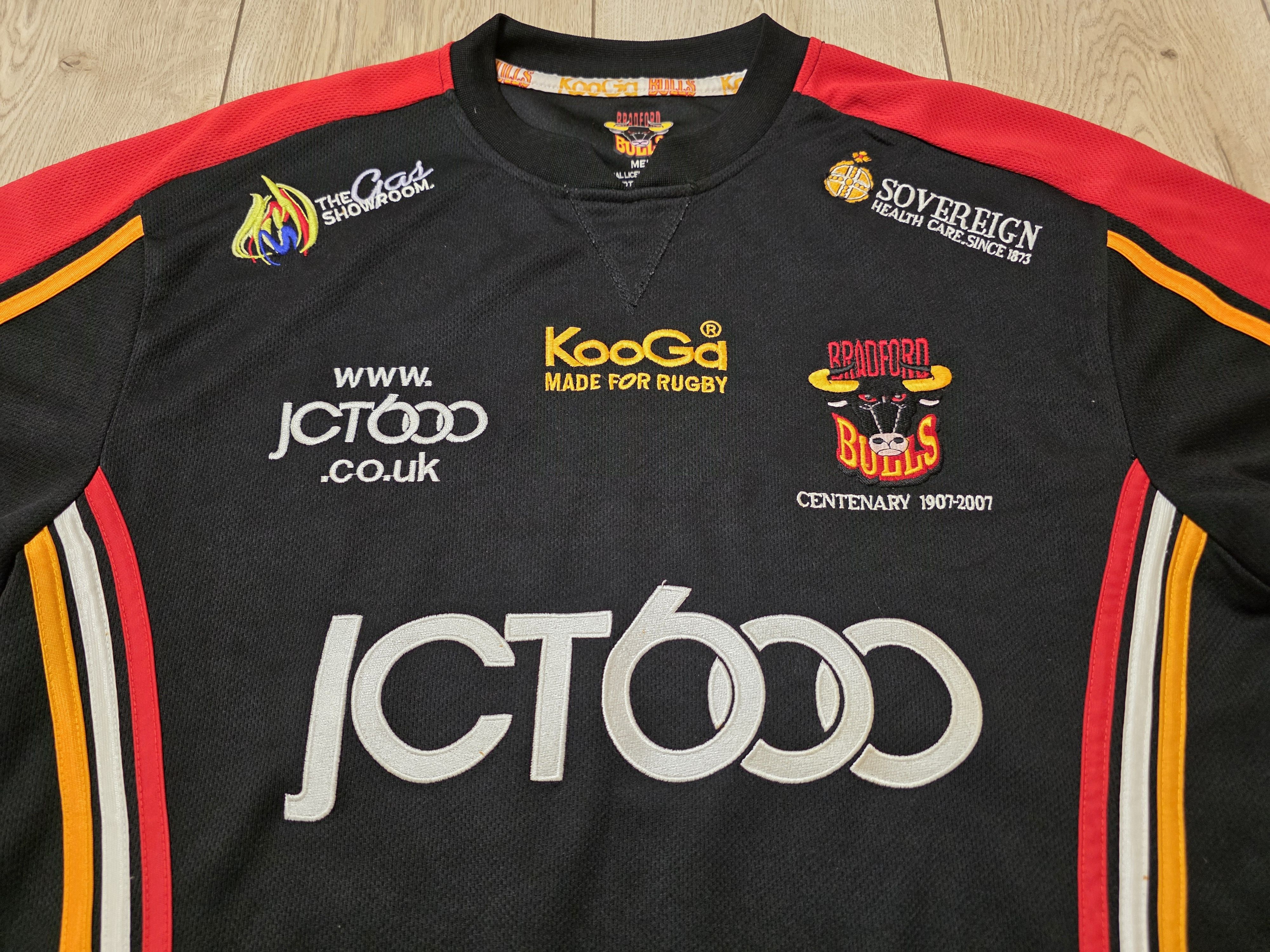 Vintage BRADFORD BULLS VINTAGE RUGBY JERSEY ENGLAND RUGBY UNION Size US M / EU 48-50 / 2 - 3 Thumbnail