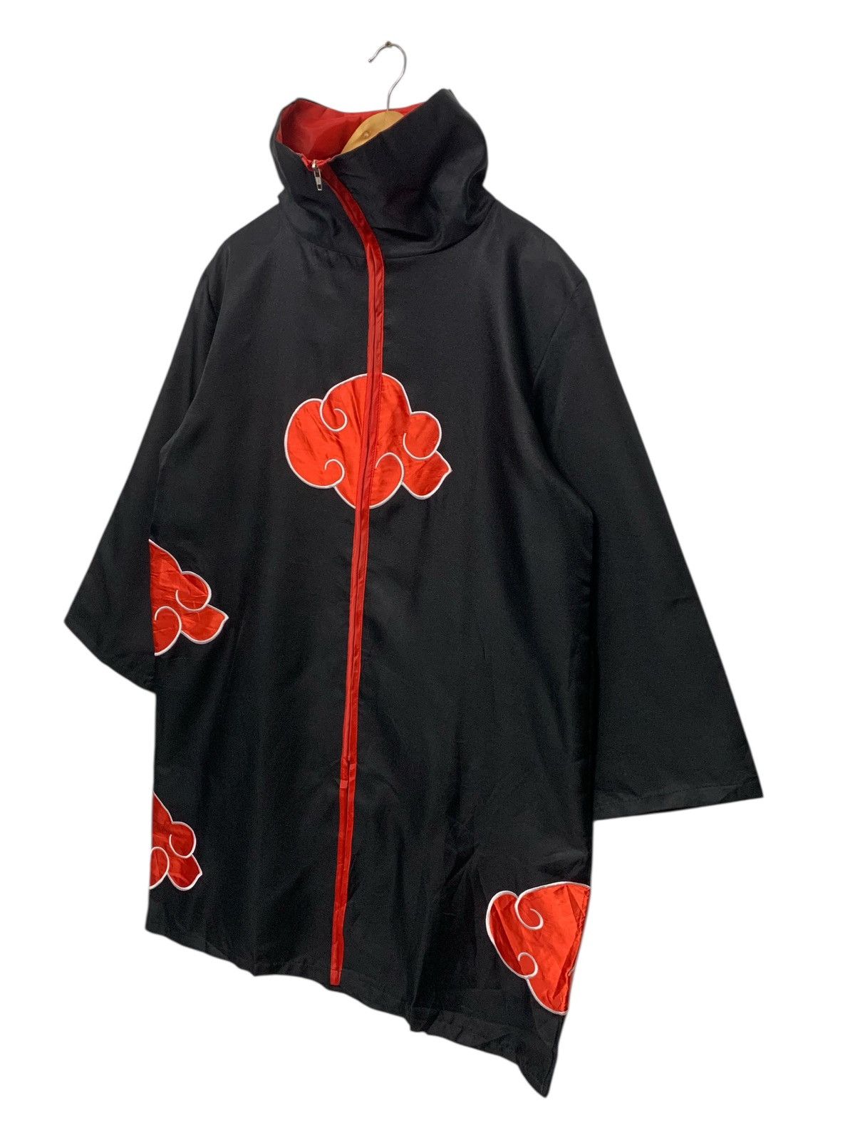 Anime Akatsuki Costume Cosplay Naruto Anime Jacket Zipper Down Size US M / EU 48-50 / 2 - 2 Thumbnail