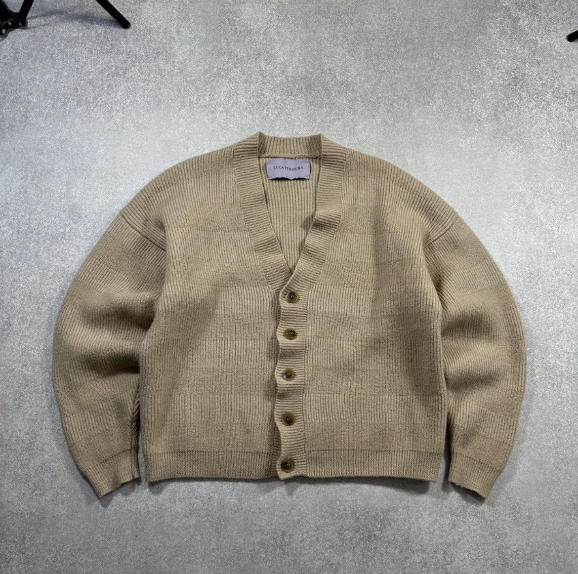 Other Luca Ferreira Men’s Wool Cardigan Sweater Sz L Size US L / EU 52-54 / 3 - 1 Thumbnail