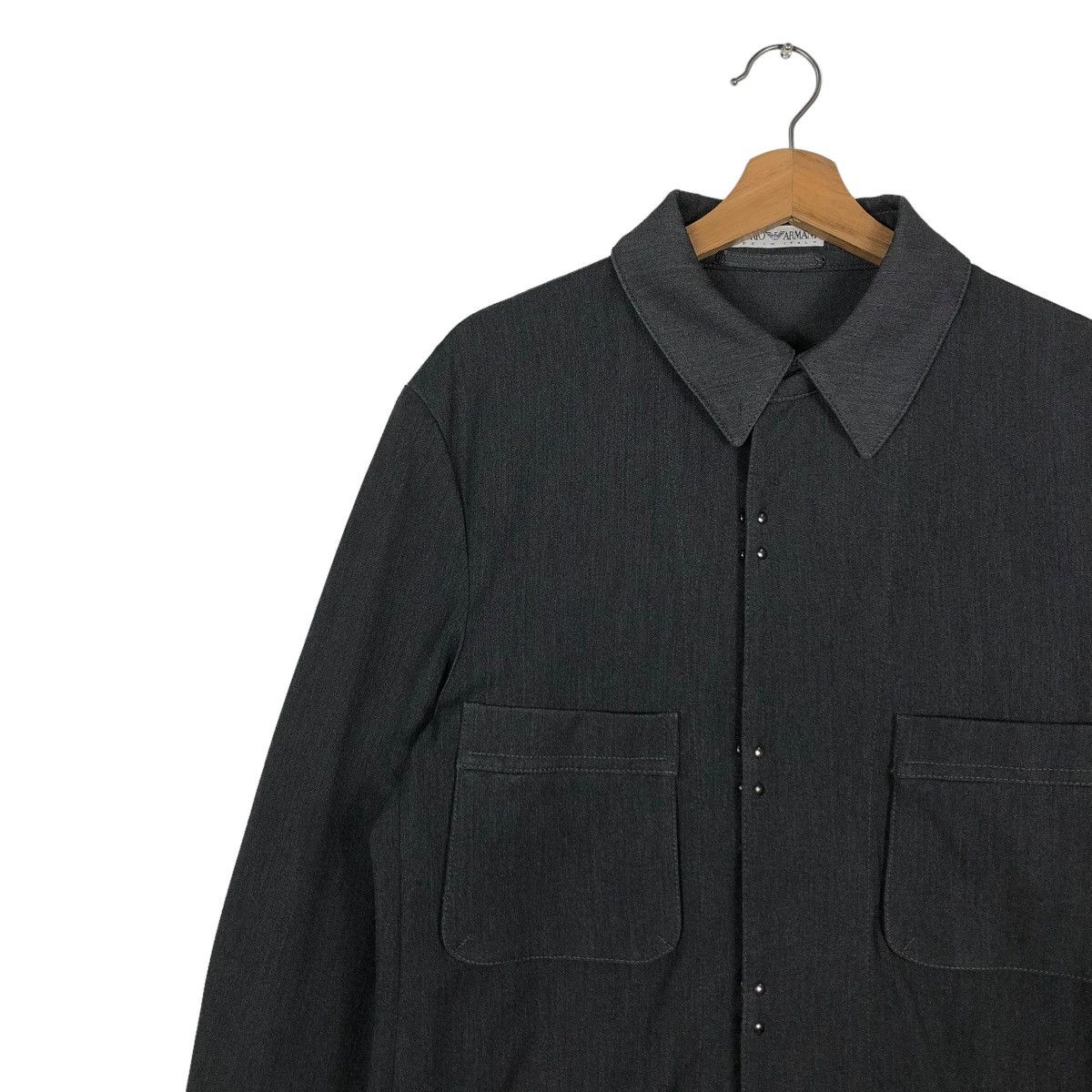 Emporio Armani 🔥VINTAGE CHORE JACKET EMPORIO ARMANI MADE IN ITALY Size US M / EU 48-50 / 2 - 9 Thumbnail