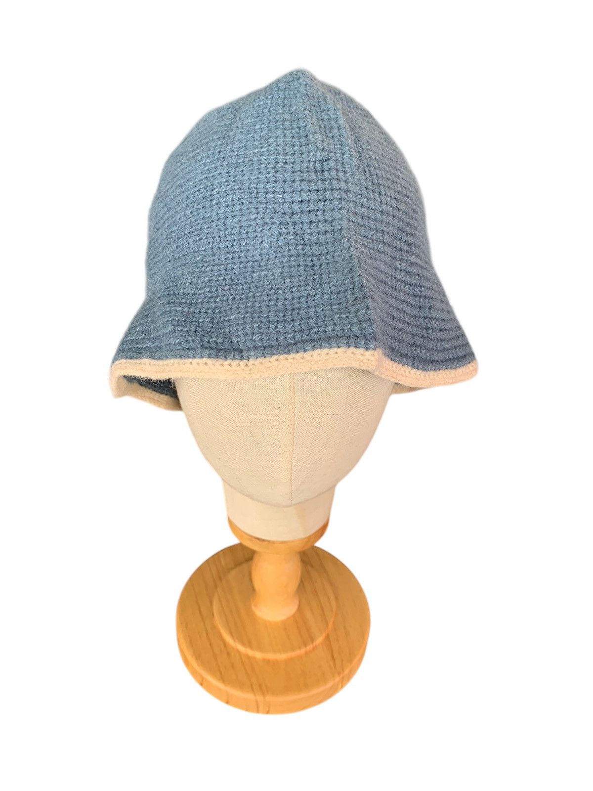 Japanese Brand × Kapital × Vintage Hippies style Blue knitted Bucket Hats Size ONE SIZE - 9 Thumbnail
