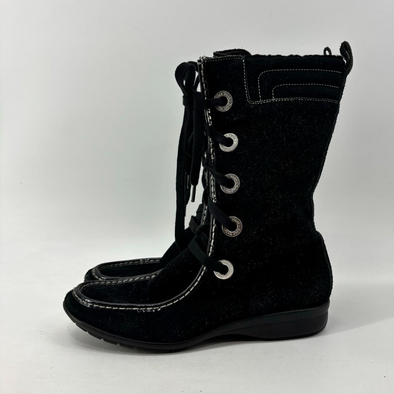 Cole Haan Cole Haan Women Size 9.5 Suede Sherpa Moccasin Boots Winter Size US 9.5 / IT 39.5 - 1 Thumbnail