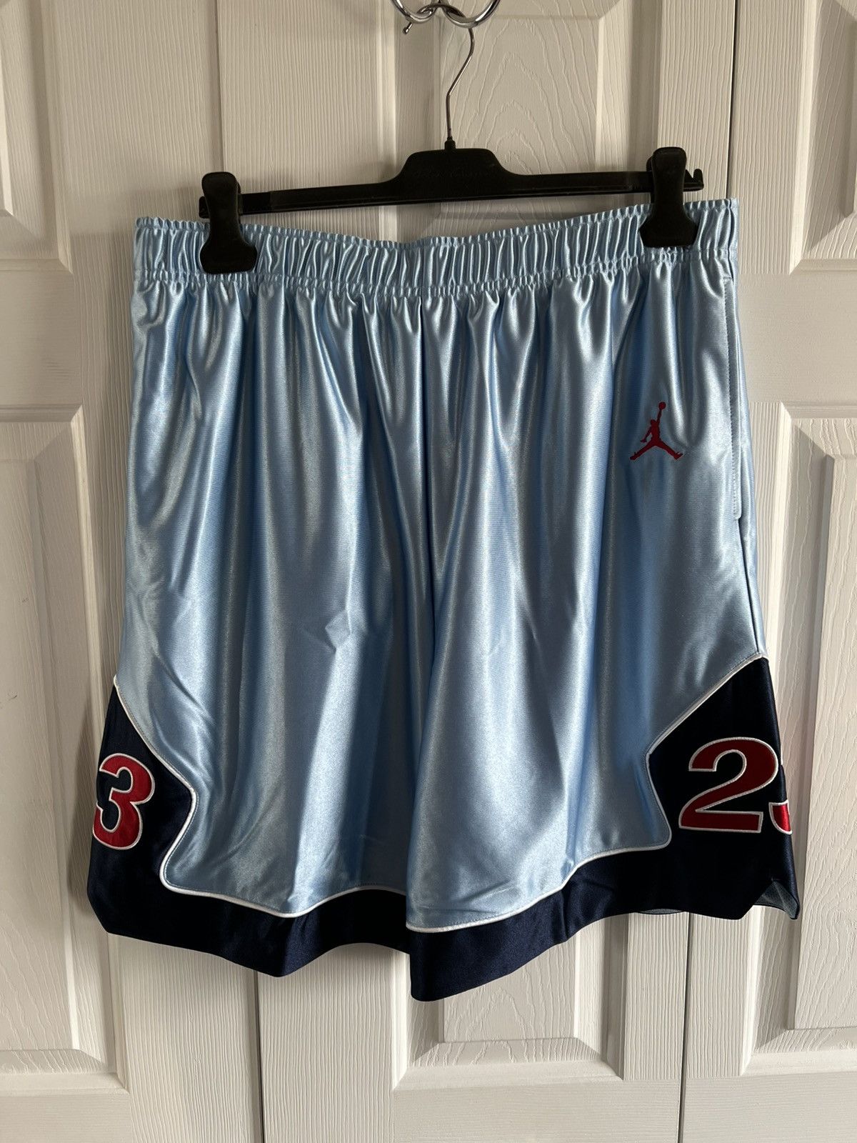 Supreme Supreme Jordan Basketball Shorts Blue size xl Size US 36 / EU 52 - 1 Thumbnail